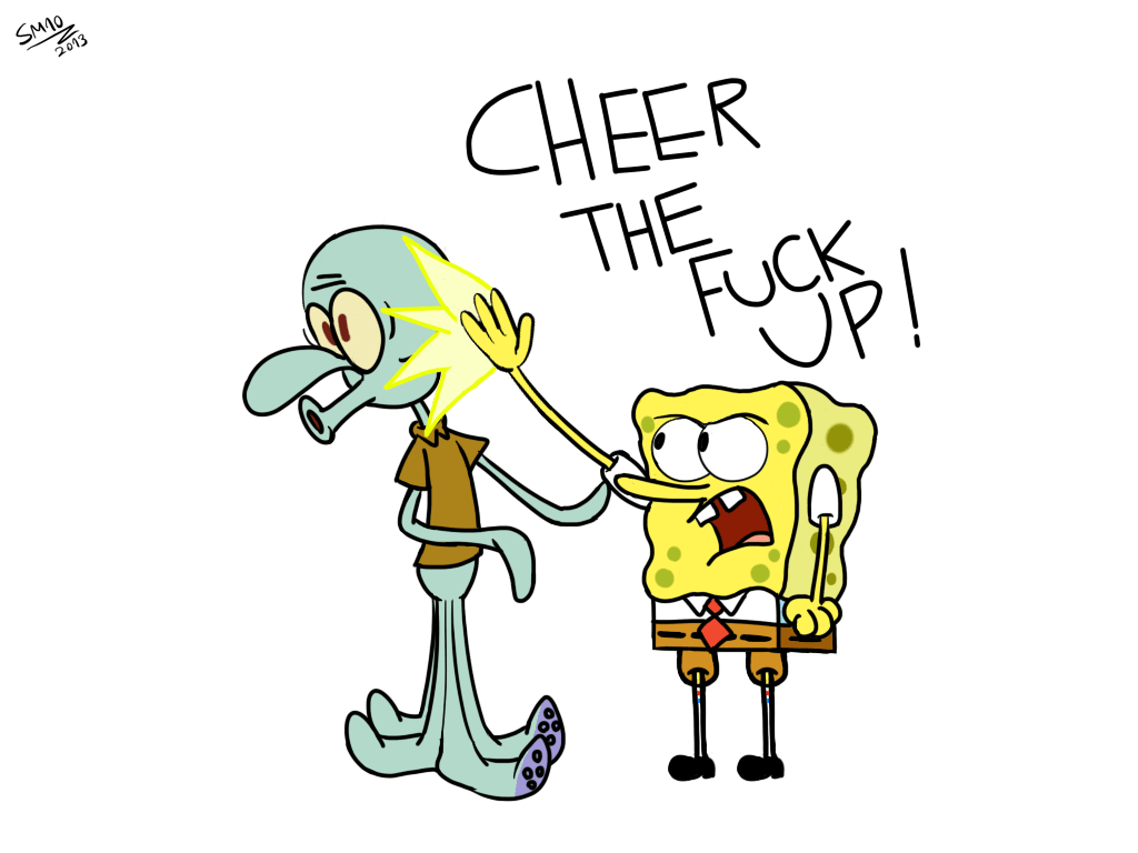 1024x768 Squidward wallpaperx768
