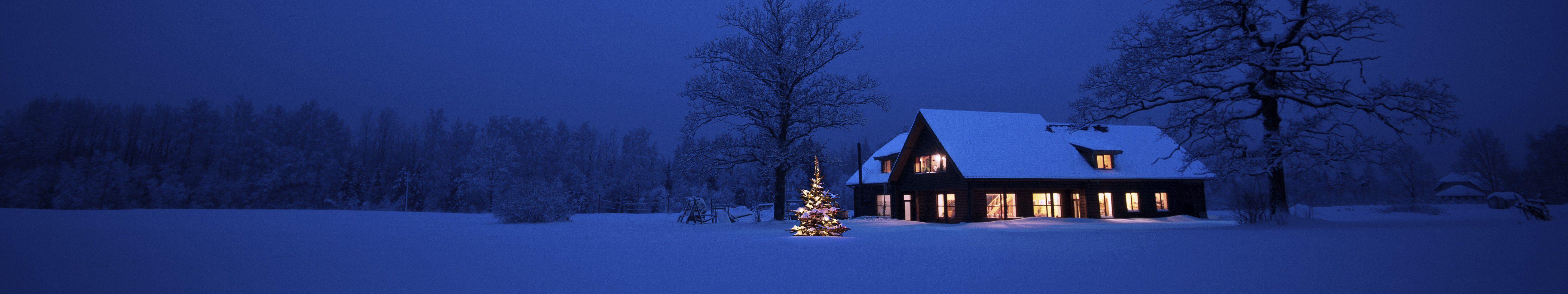 5760x1080 Download Christmas Wallpaper Dual Monitor Gallery
