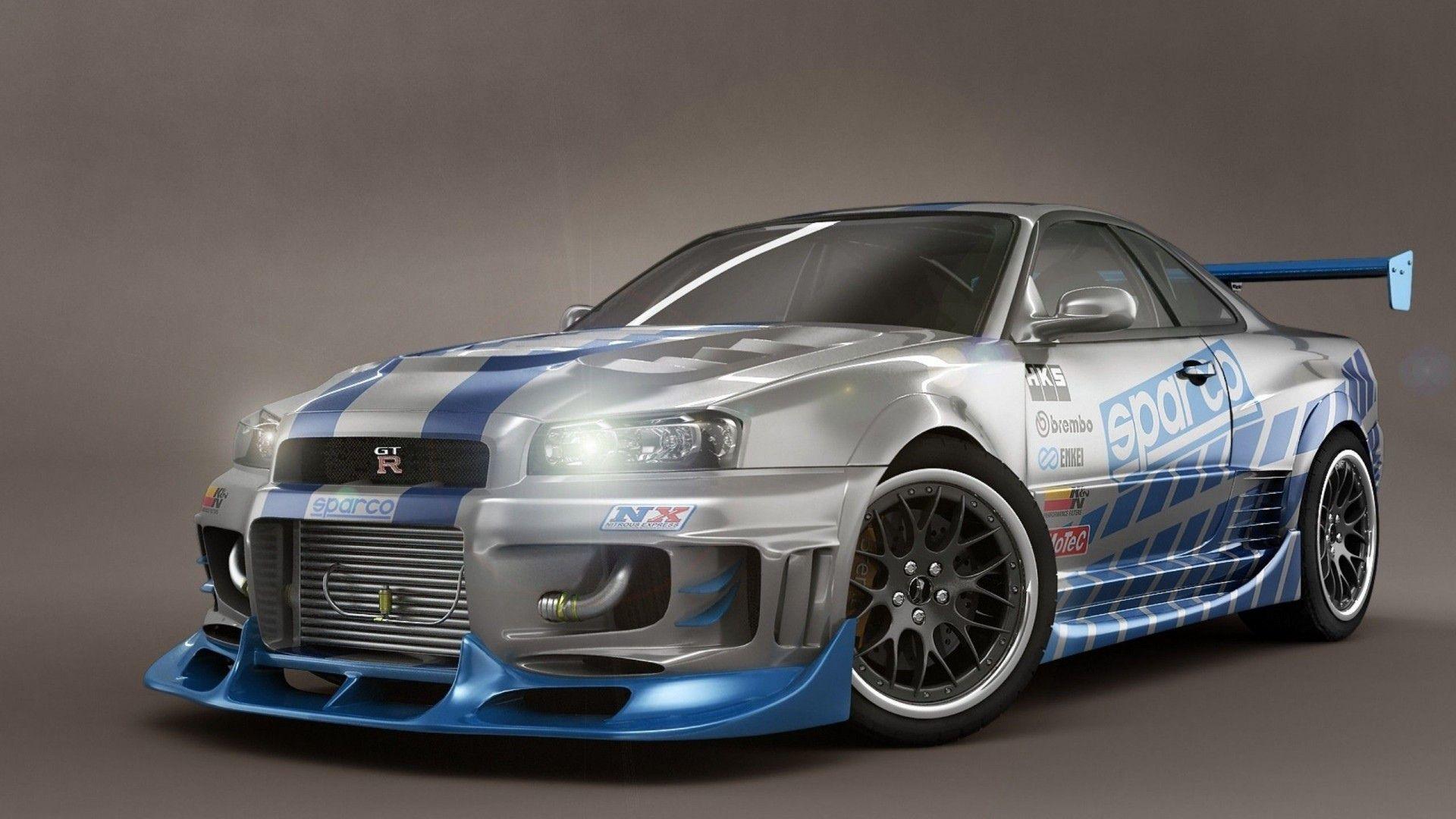 1920x1080 Paul Walker Nissan Skyline GTR Background .