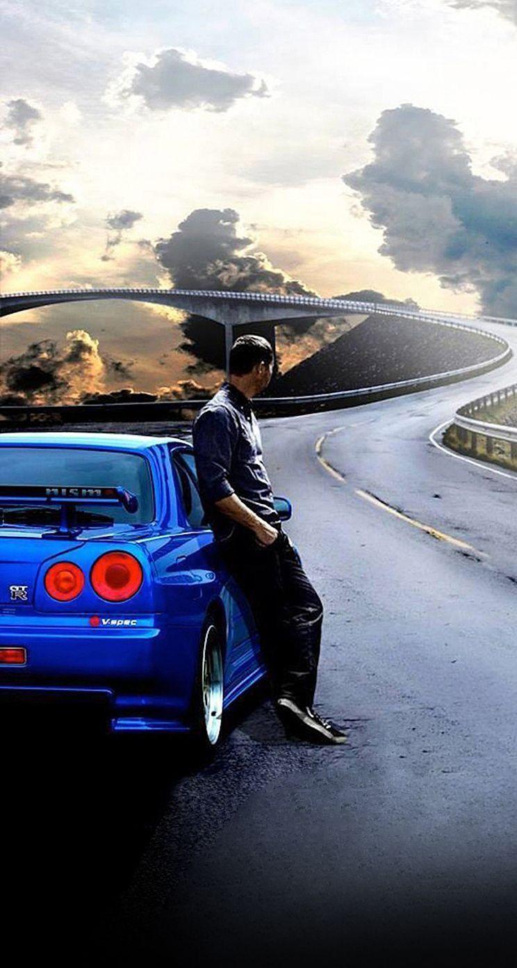 744x1392 Fast and the Furious. Skyline gtr r Cars movie, R34 skyline