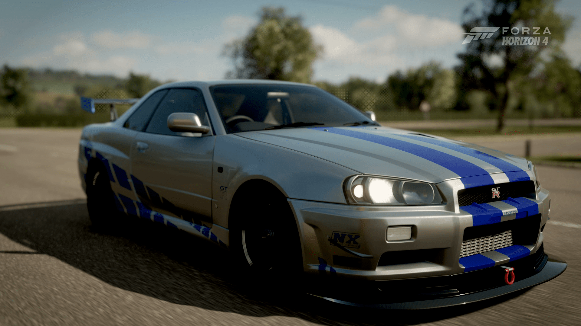 1920x1080 Paul Walker's 1000 HP GTR skyline from 2 fast 2 furious!