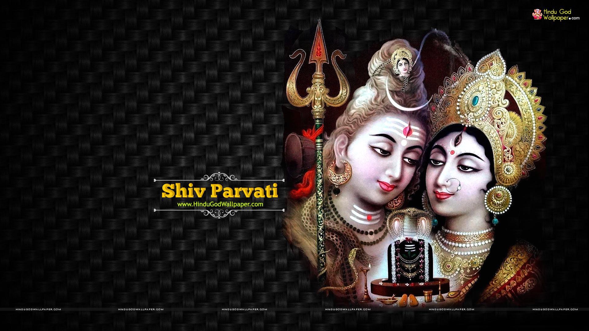 1920x1080 Shiv Parvati Desktop Wallpaper