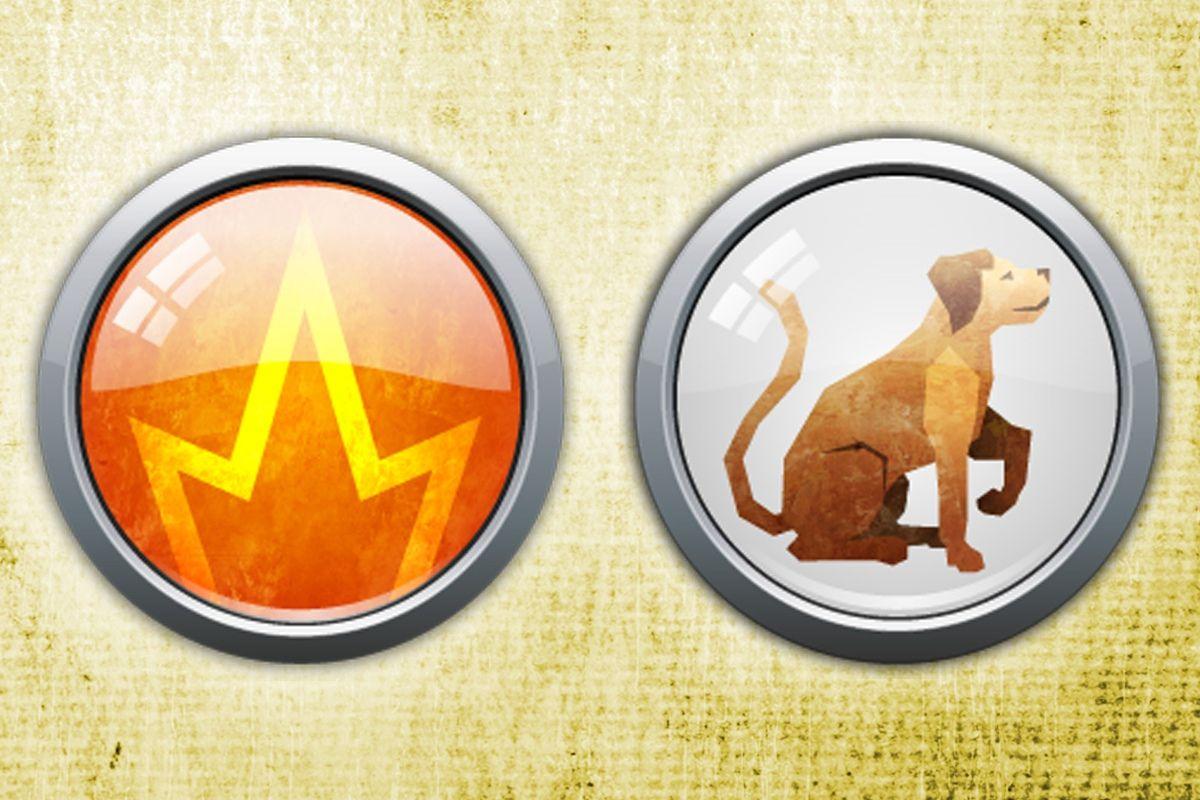 1200x800 Fire Dog Chinese Zodiac Wallpaper .