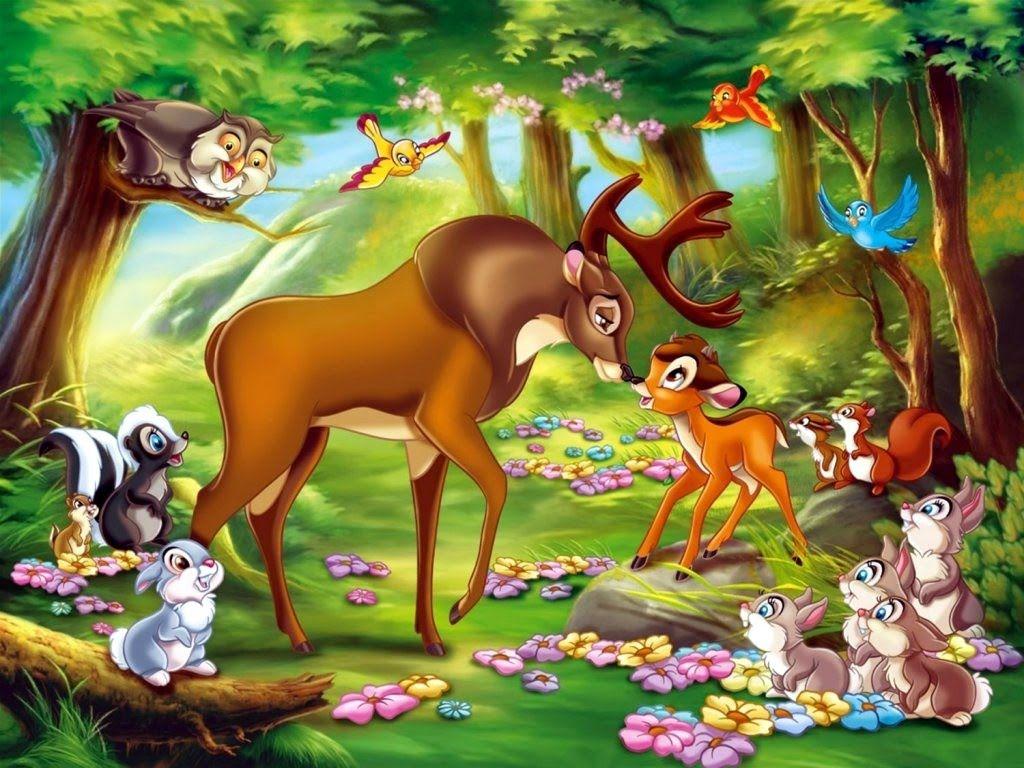 1024x768 Bambi Wallpaper