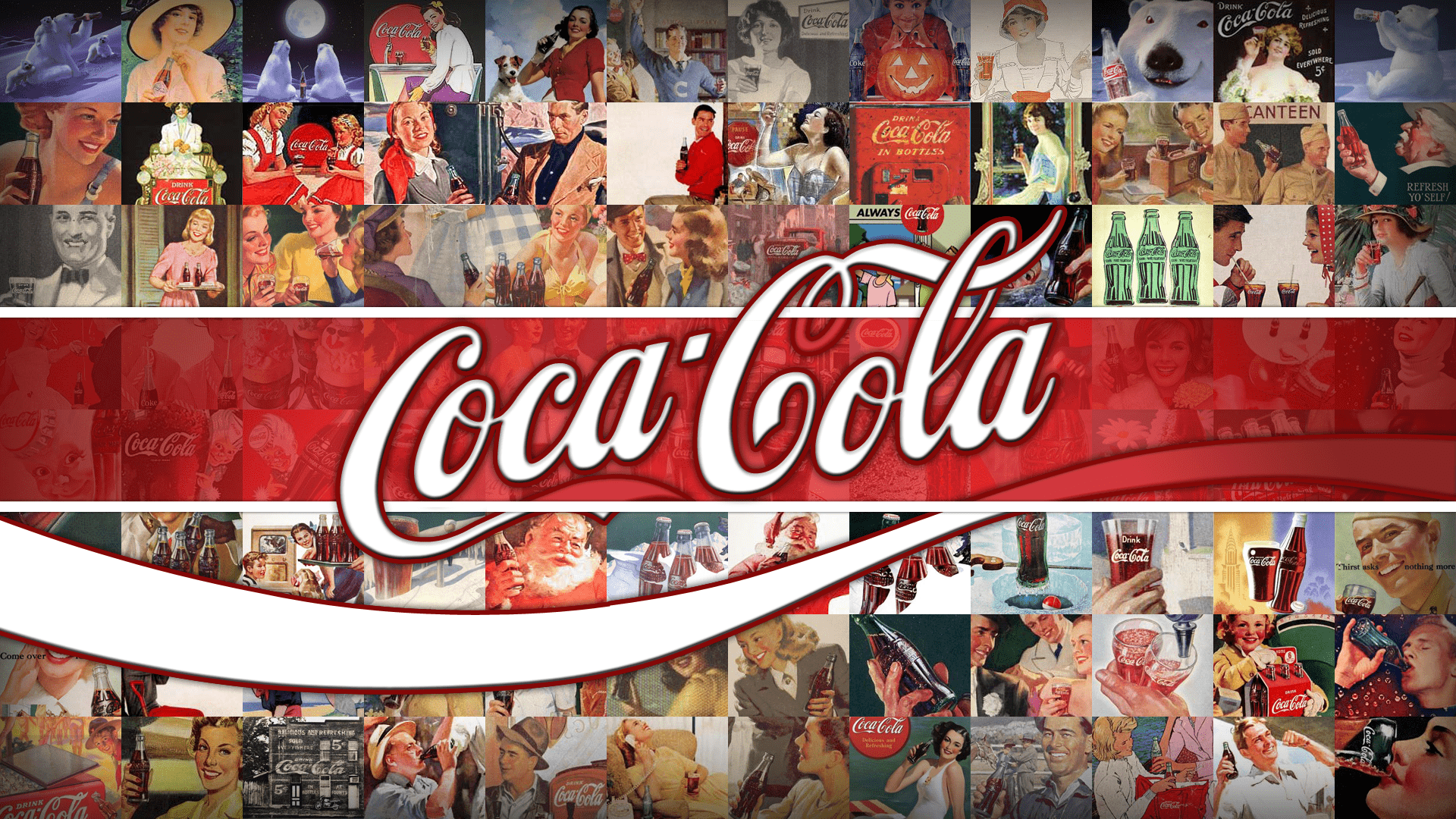 1920x1080 Coca Cola Authentic Vintage Wallpaper .