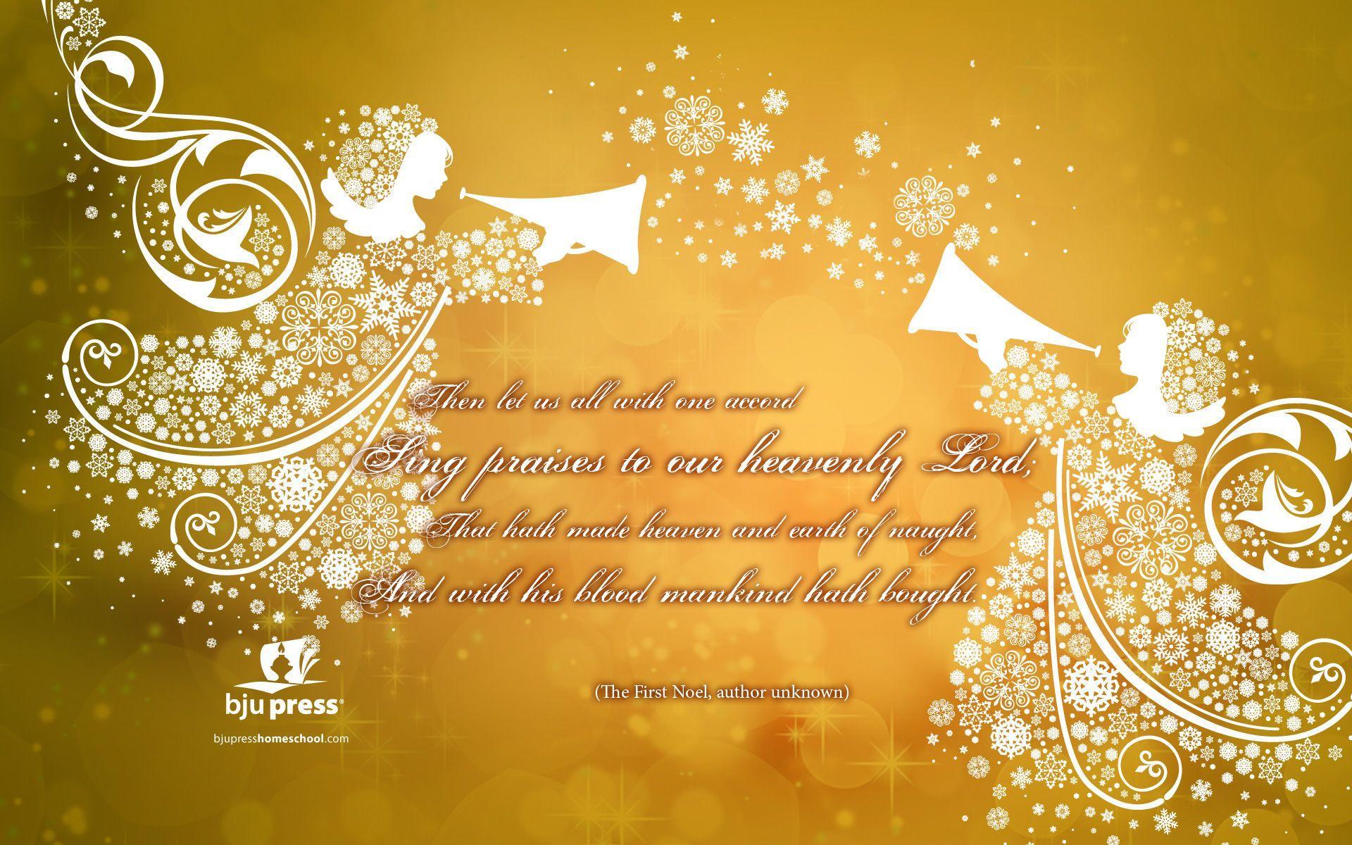 1920x1200 Christmas Angels Wallpaper