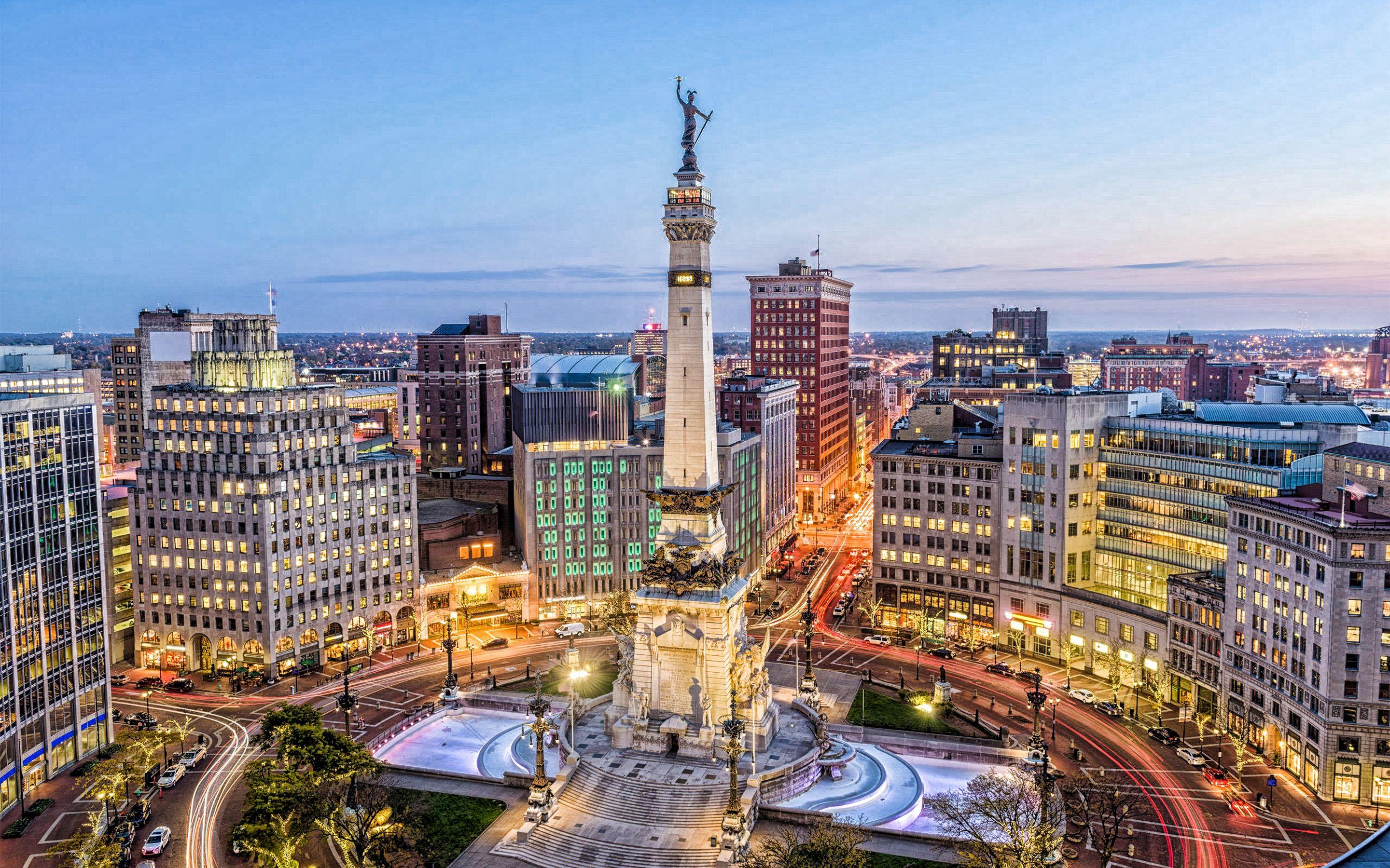Indianapolis Skyline Wallpapers Top Free Indianapolis Skyline 