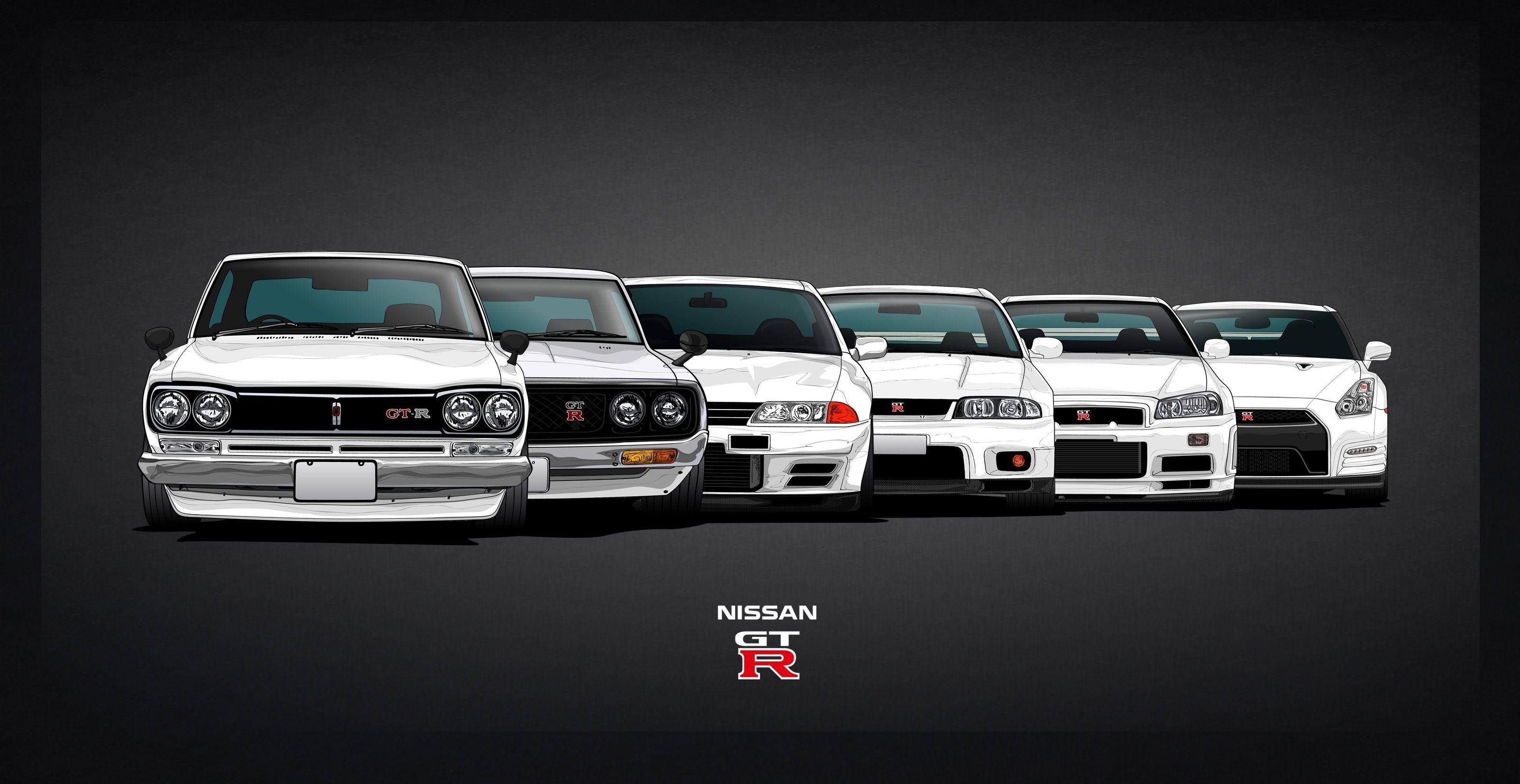 3208x1656 Cool GTR R33 Wallpaper .