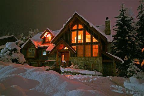 474x316 Winter House Night .