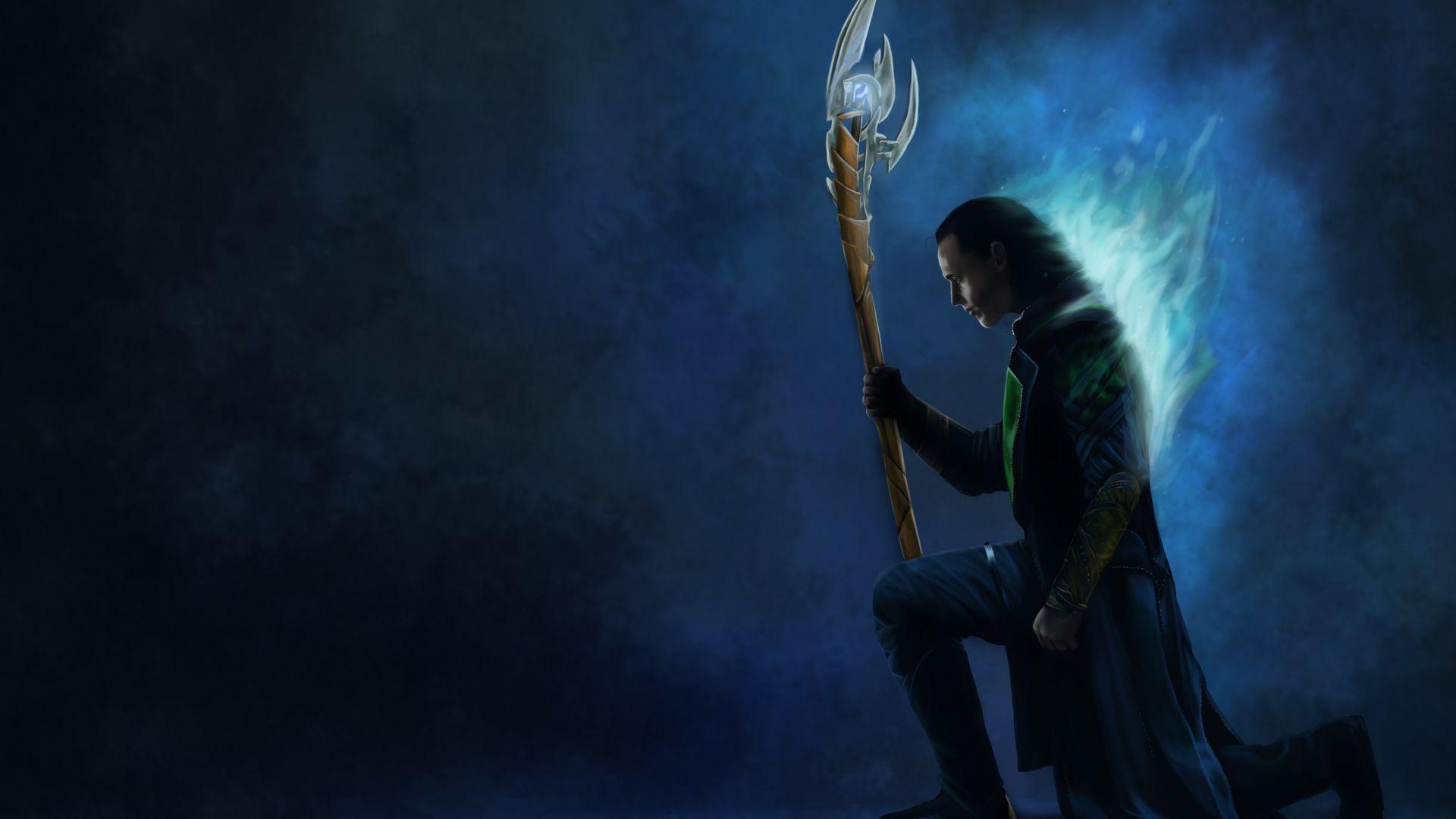 1920x1080 Avengers Wallpaper Loki