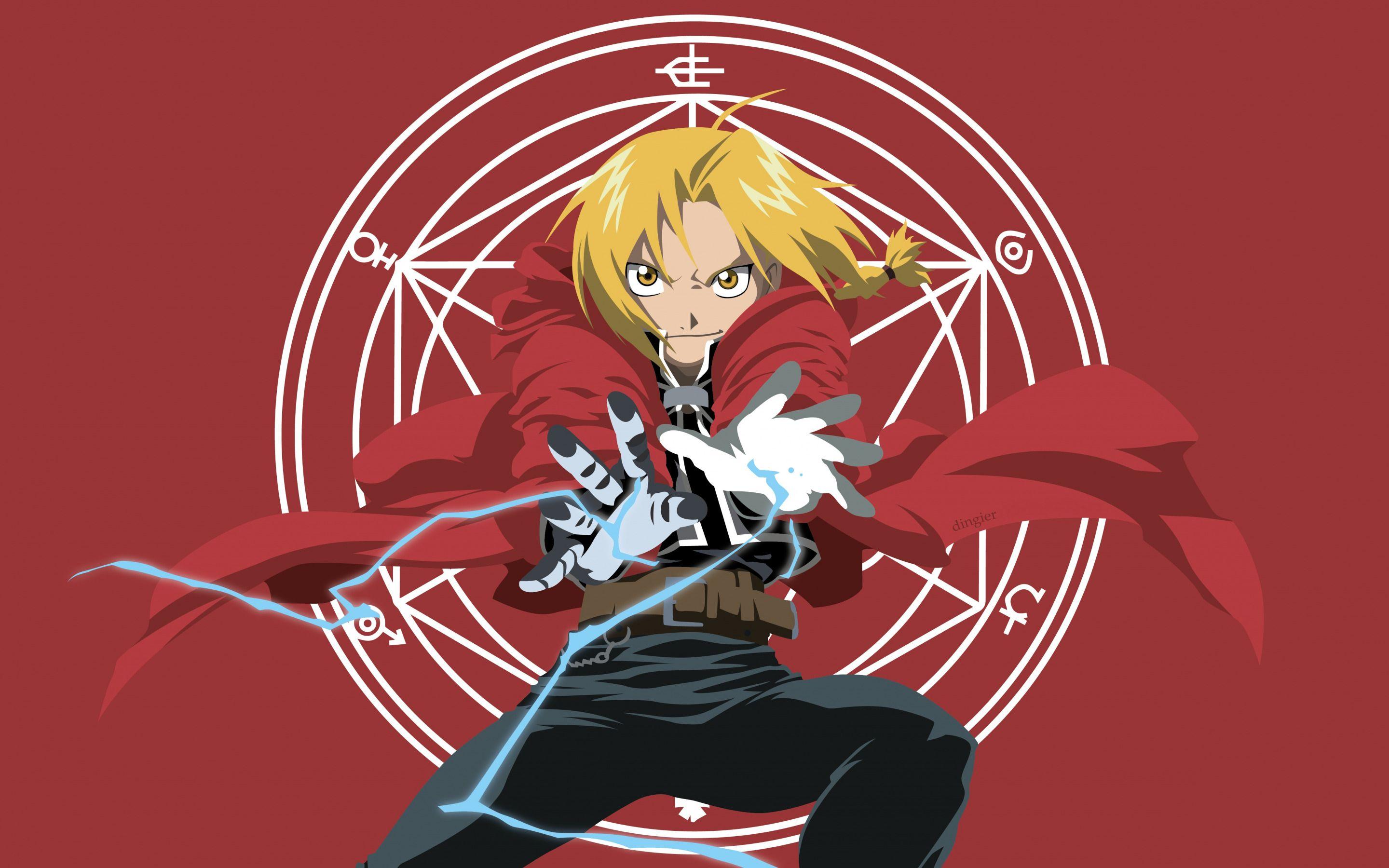 2880x1800 Fullmetal Alchemist, Edward Elric, Japanese Manga