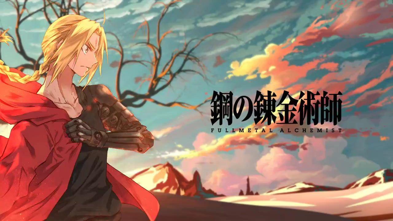 1280x720 Edward Elric Alchemist Brotherhood + Music 4K