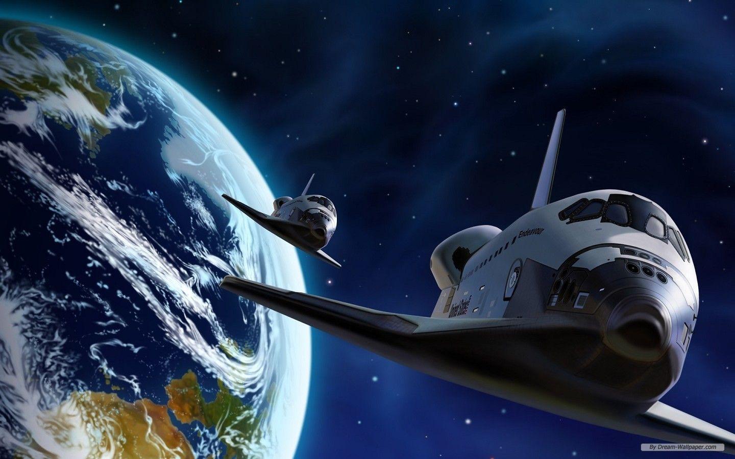1440x900 Space Travel Wallpaper