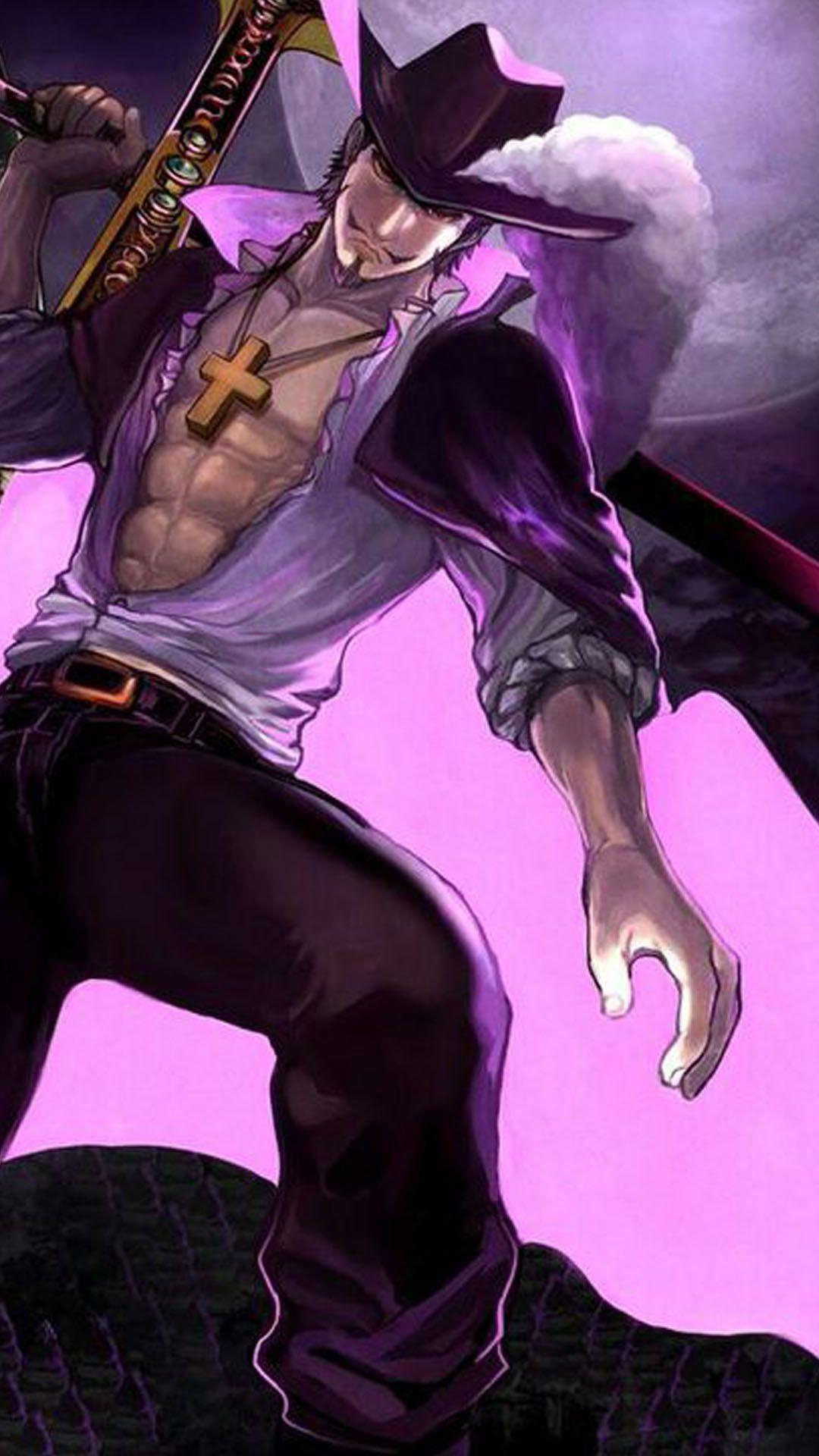 1080x1920 Mihawk wallpaper 13. One piece drawing, Manga anime one piece, Hawkeye one piece