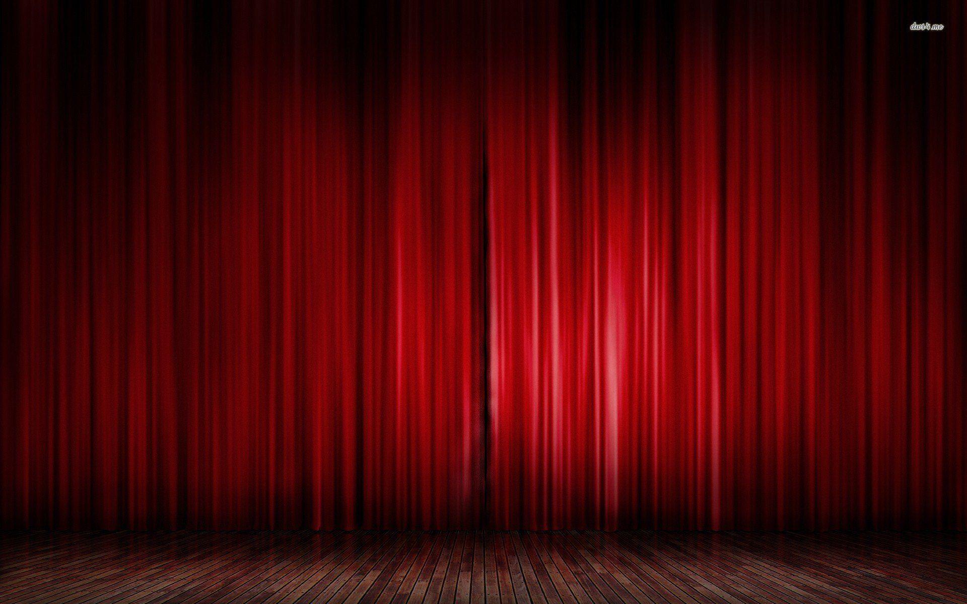 1920x1200 Stage Curtain Wallpaper