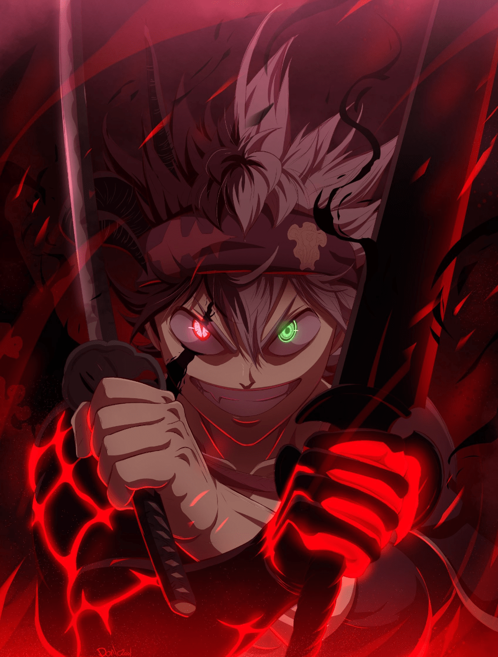1000x1320 Daniel on Twitter. Black clover anime, Demon king anime, Black clover manga