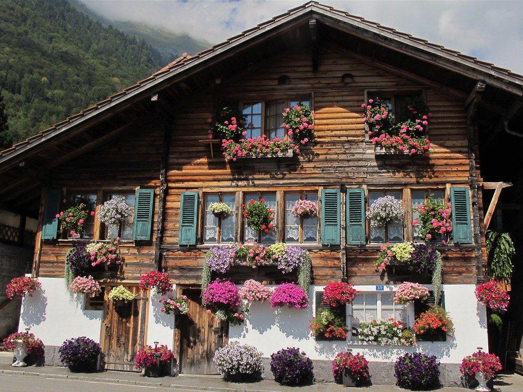 1024x768 Swiss Chalet. This is a very typical Swiss Chalet in the Be