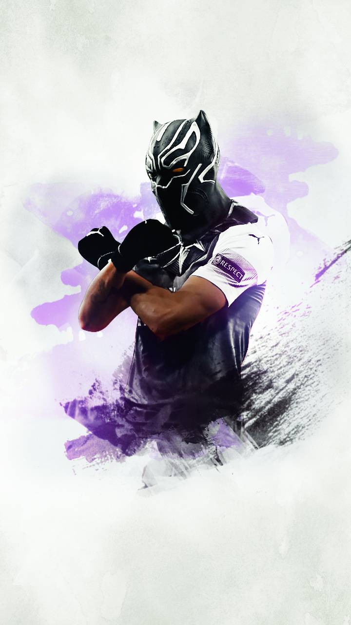 720x1280 Aubameyang Black Panther Wallpaper