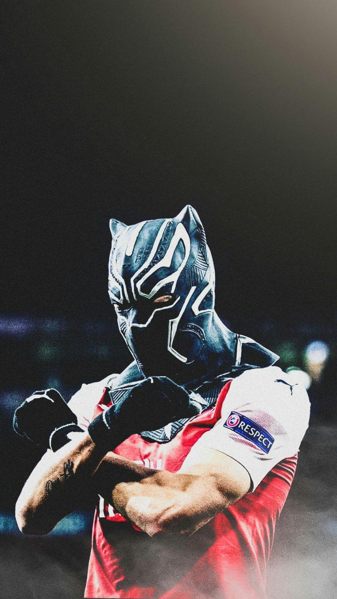 1152x2048 Aubameyang x Black Panther. Futbolcular, Spor, Bebek