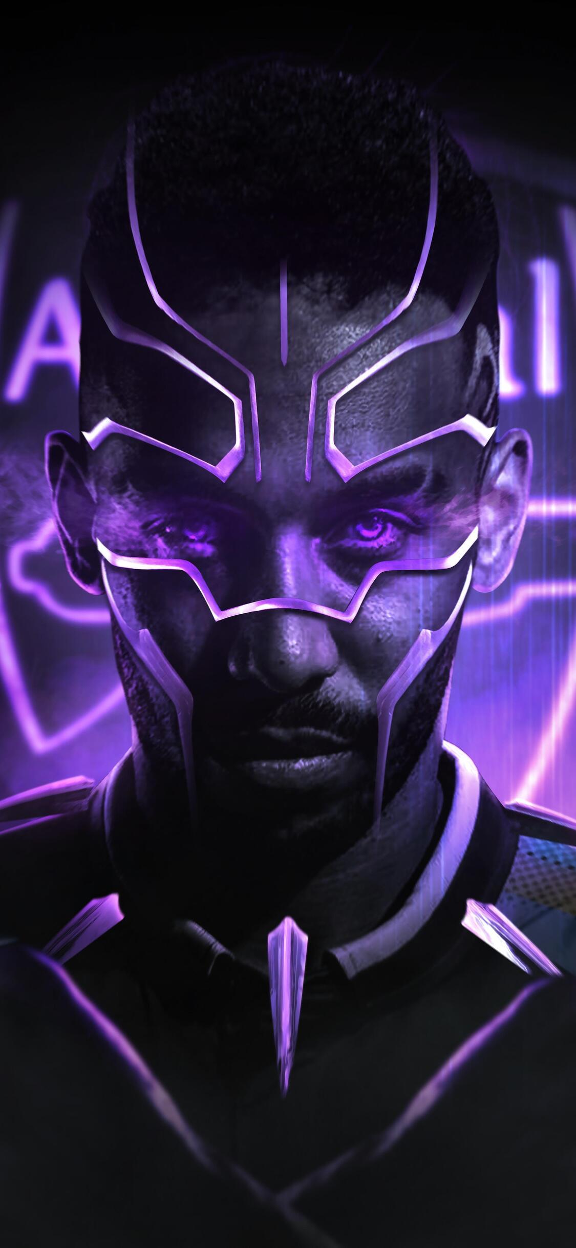 1125x2436 Pierre Emerick Aubameyang As Black Panther iPhone XS, iPhone iPhone X HD 4k Wallpaper, Image, Background, Photo and Picture