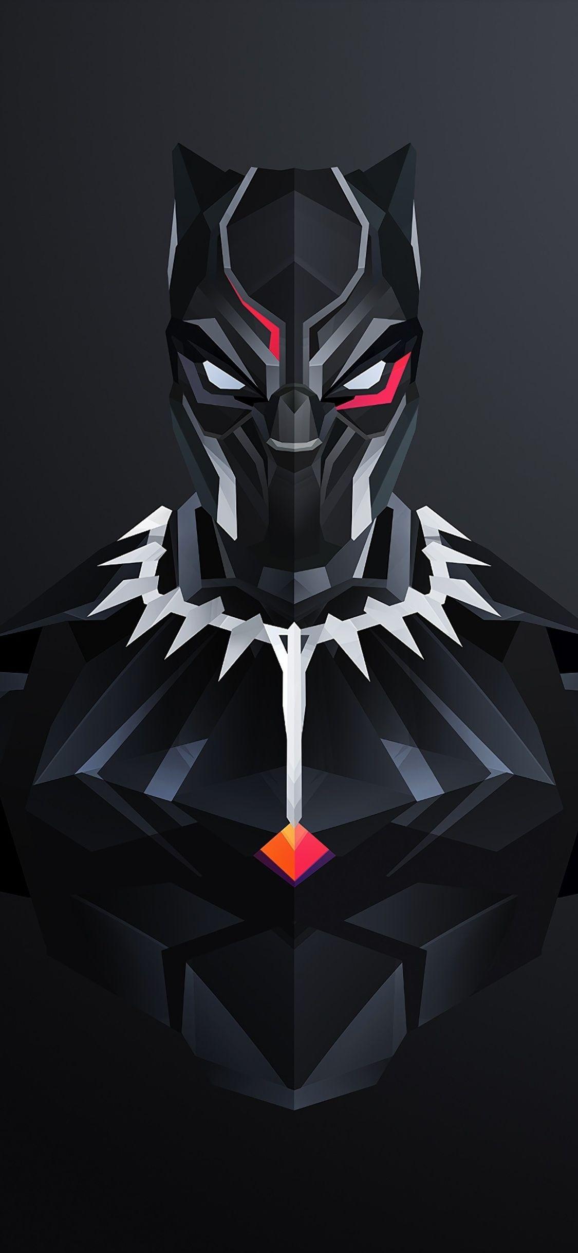 1125x2436 Black Panther Minimalism 2018 iPhone XS, iPhone iPhone X HD 4k Wallpaper, Image, Background, Photo and Picture