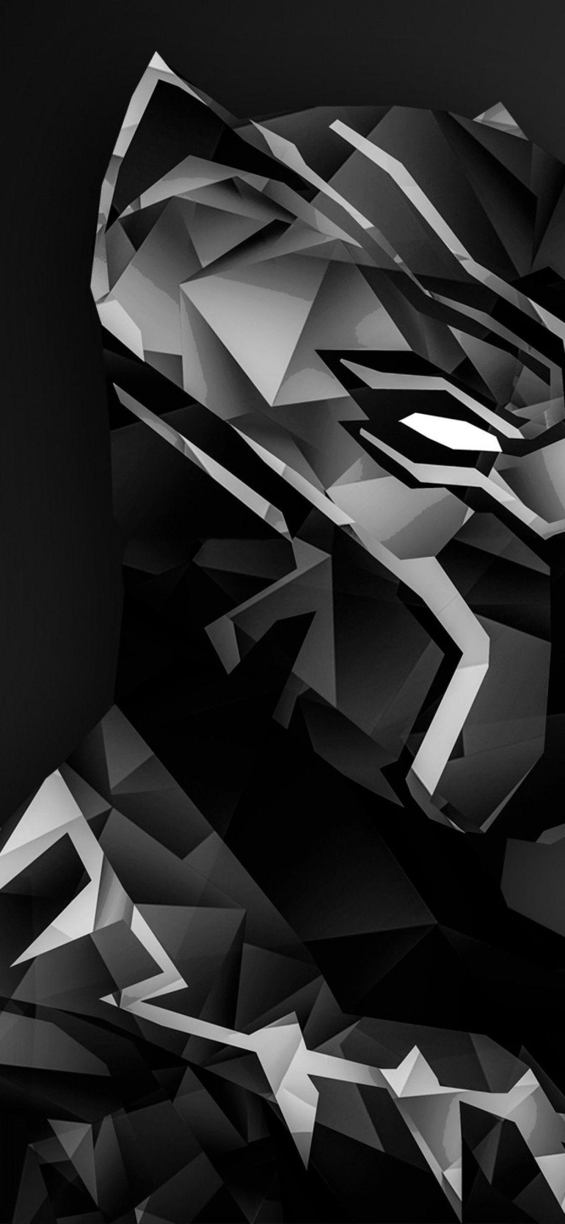 1125x2436 Black Panther iPhone X Wallpaper Download