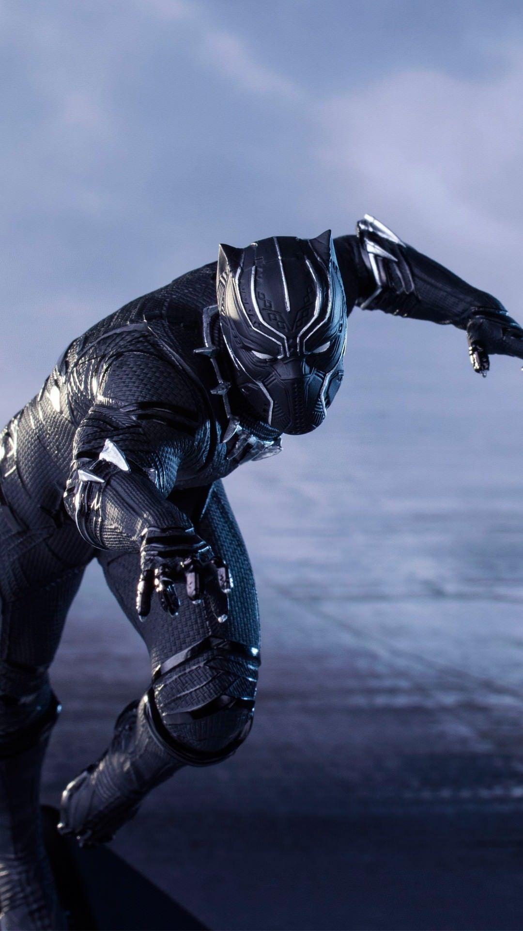 1080x1920 Black Panther Wallpaper 4k iPhone X