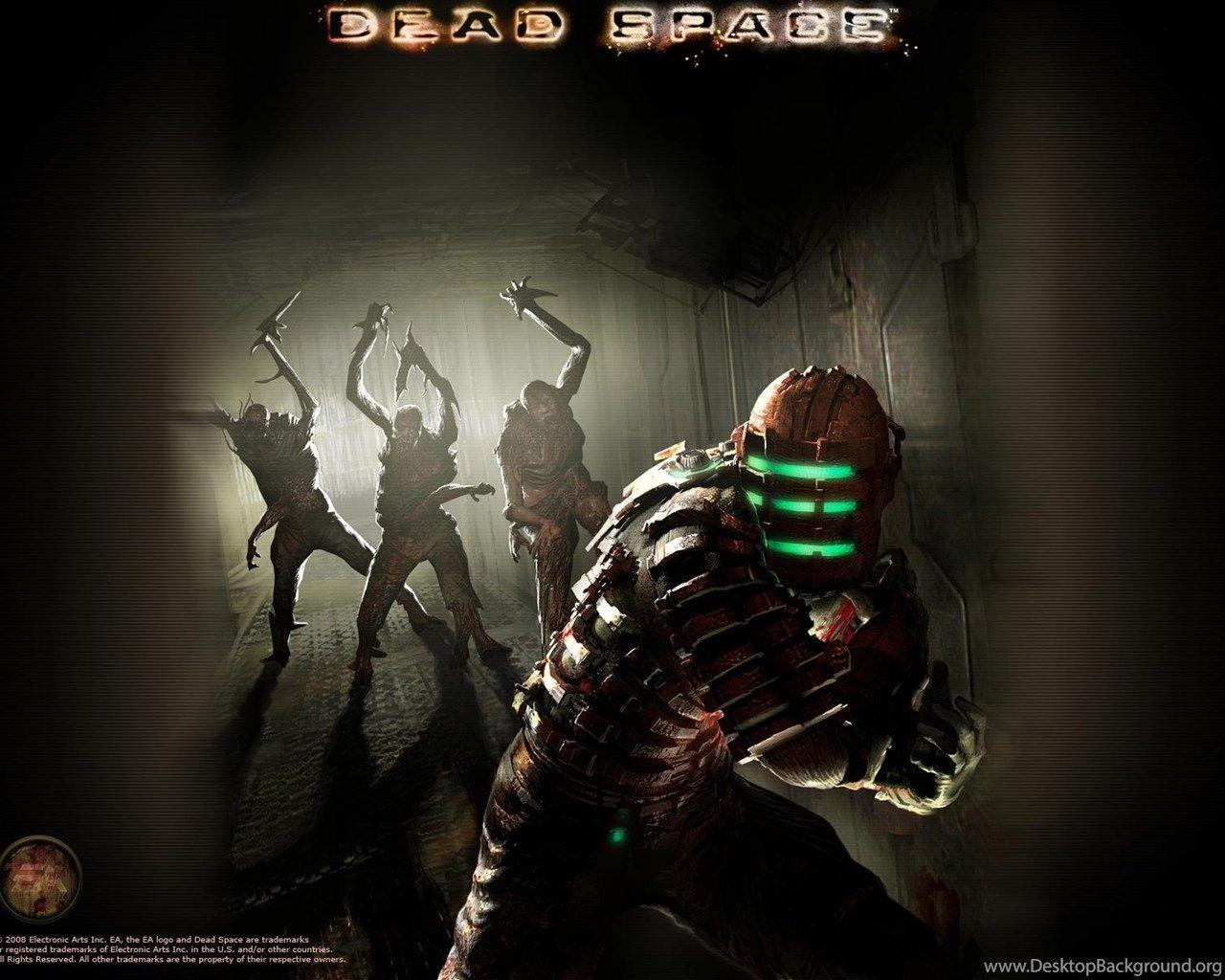1280x1024 Running From Necromorphs Scary Games Wallpaper Image Featuring. Desktop Background