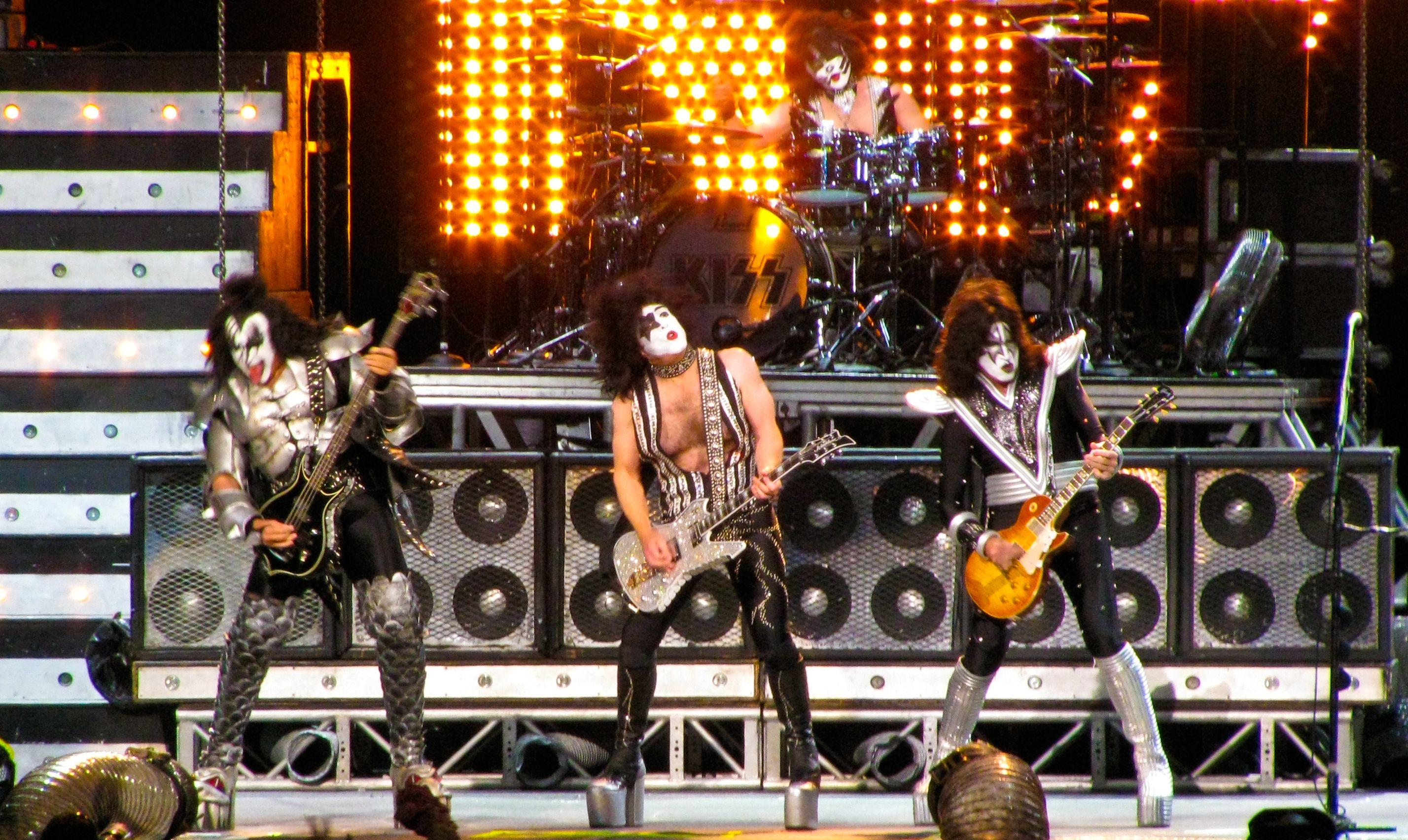 2856x1704 Free download Kiss heavy metal rock bands concert guitar h wallpaper background [2856x1704] for your Desktop, Mobile & Tablet. Explore Kiss Concert Wallpaper. Concert Stage Wallpaper, Chicago Concert Wallpaper
