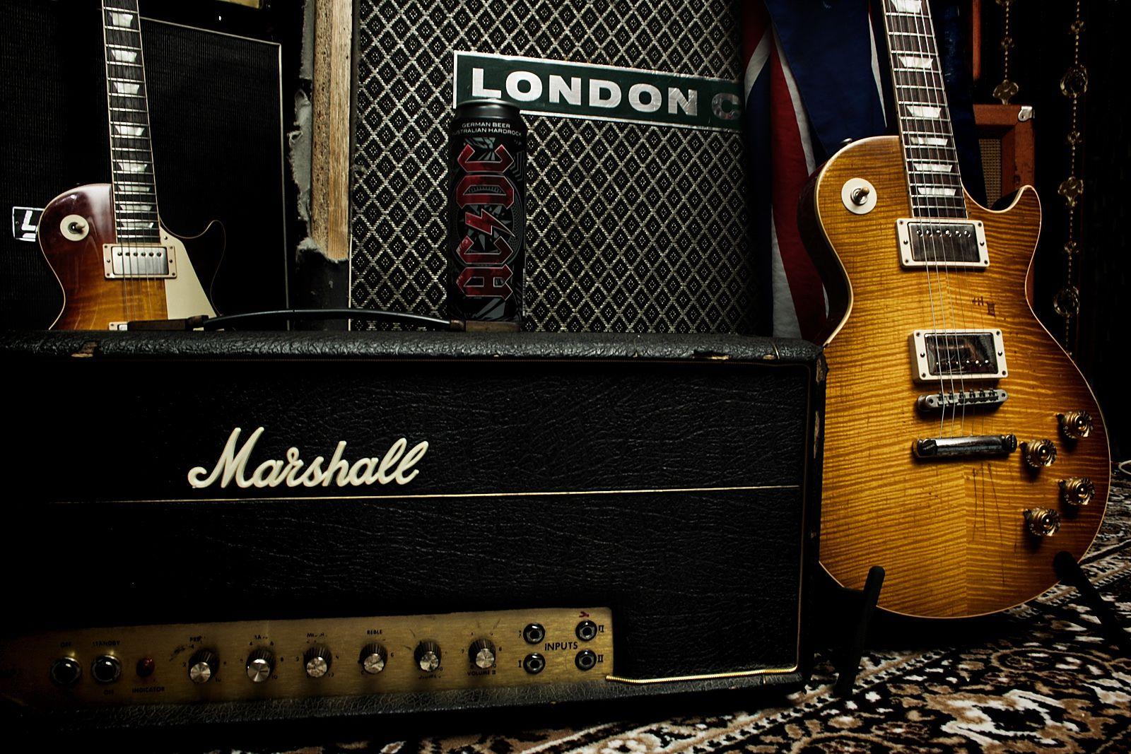 1600x1067 Wallpaper Les Paul Marshall .