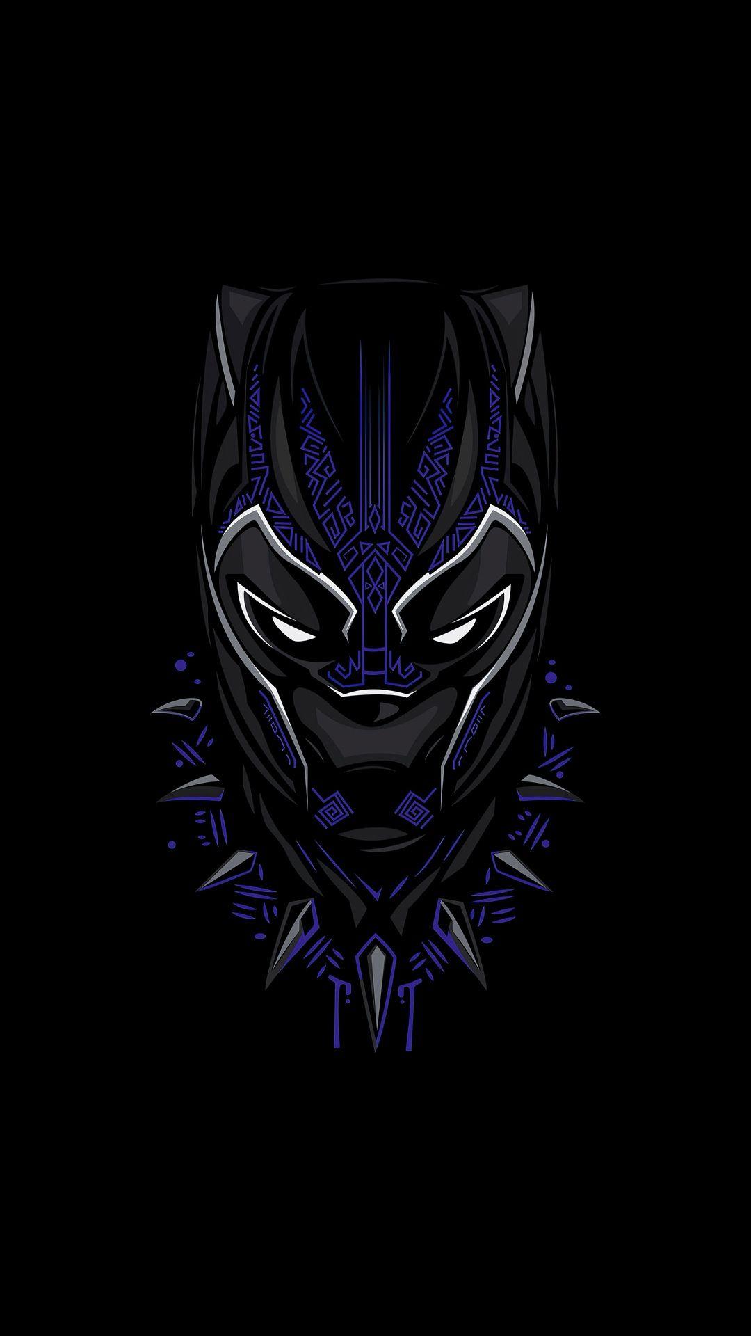 1080x1920 Black Panther Wallpaper iPhone 4K .