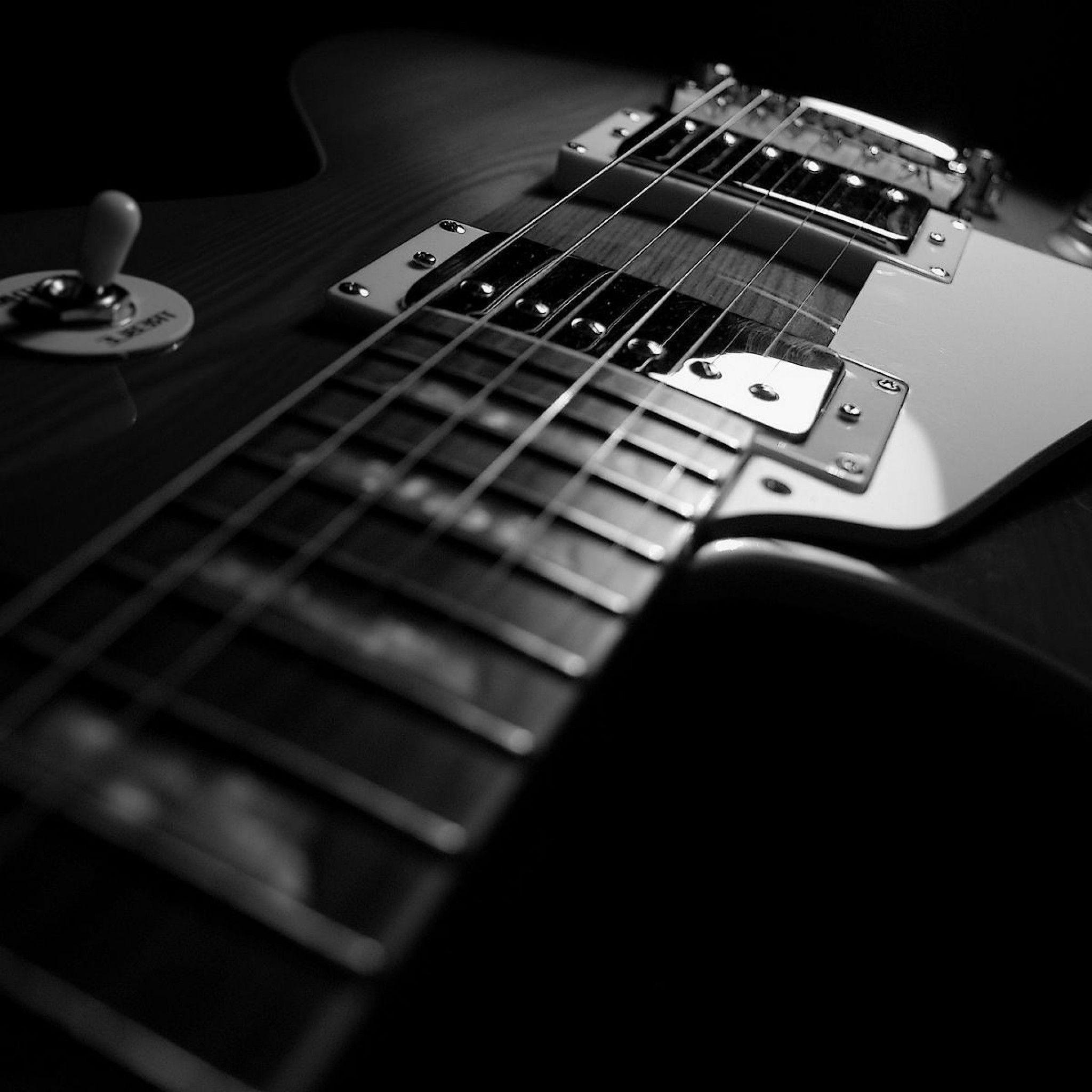 2048x2048 Gibson Les Paul Background HD Wallpaper