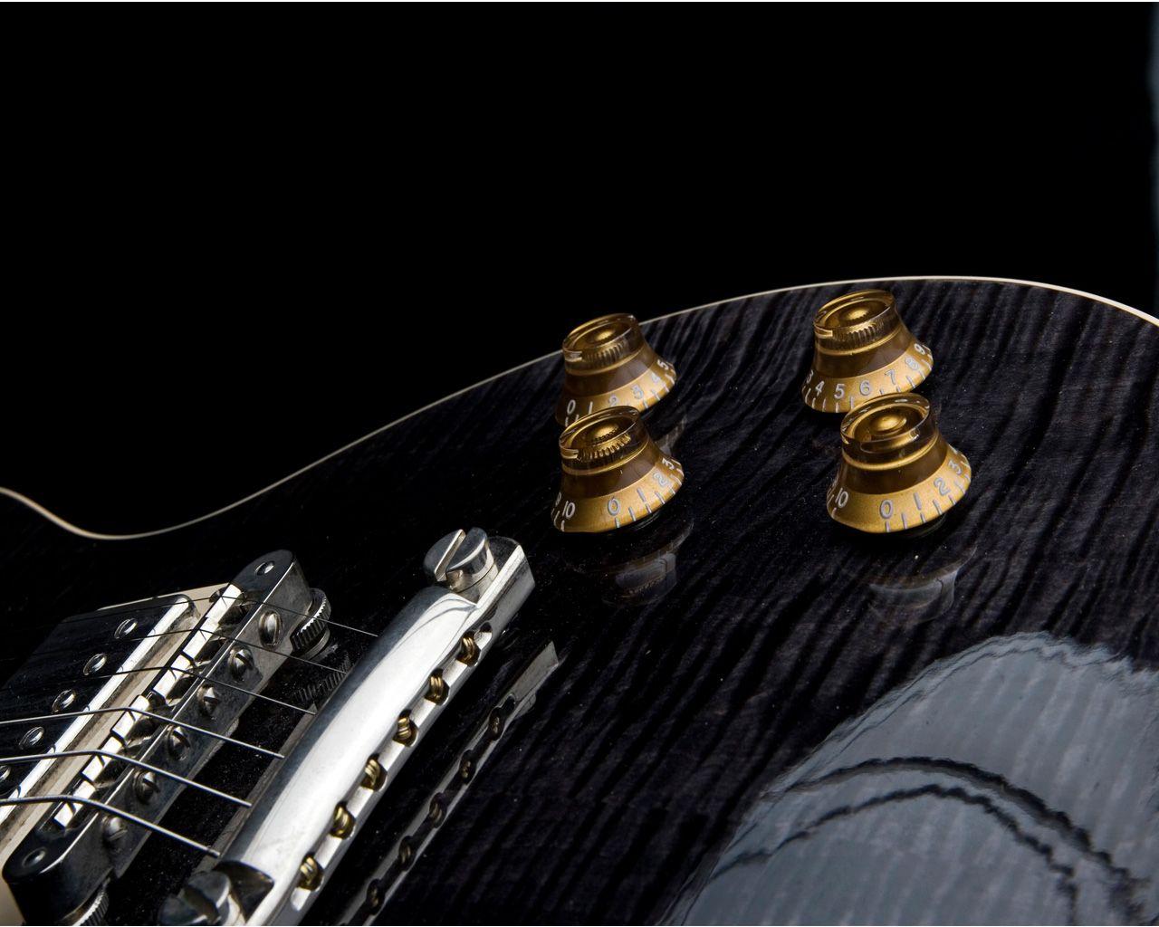 1280x1024 psonst: Les Paul Electric Guitar Wallpaper Image
