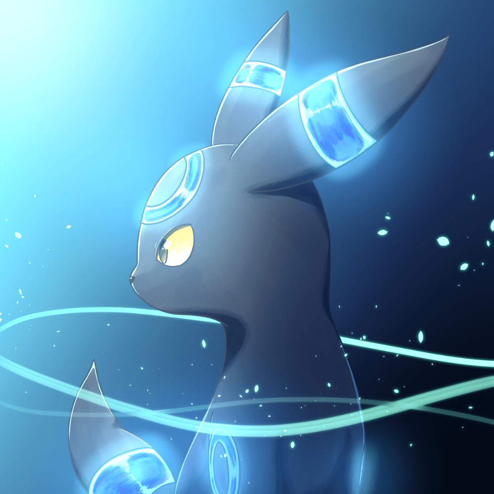 1000x1000 Pokémon, Umbreon, shiny Pokémon / ぶらっき. Umbreon wallpaper, Pokemon umbreon, Pokemon eevee