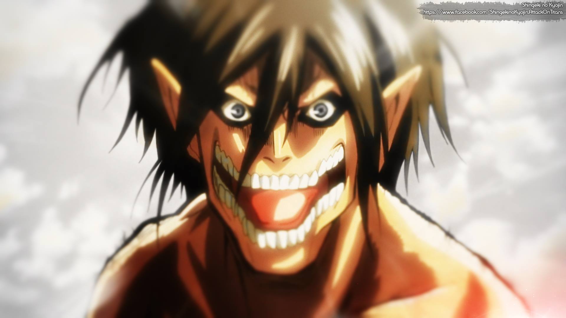 1920x1080 Eren Jaeger On Titan Eren Yeager Titan Form