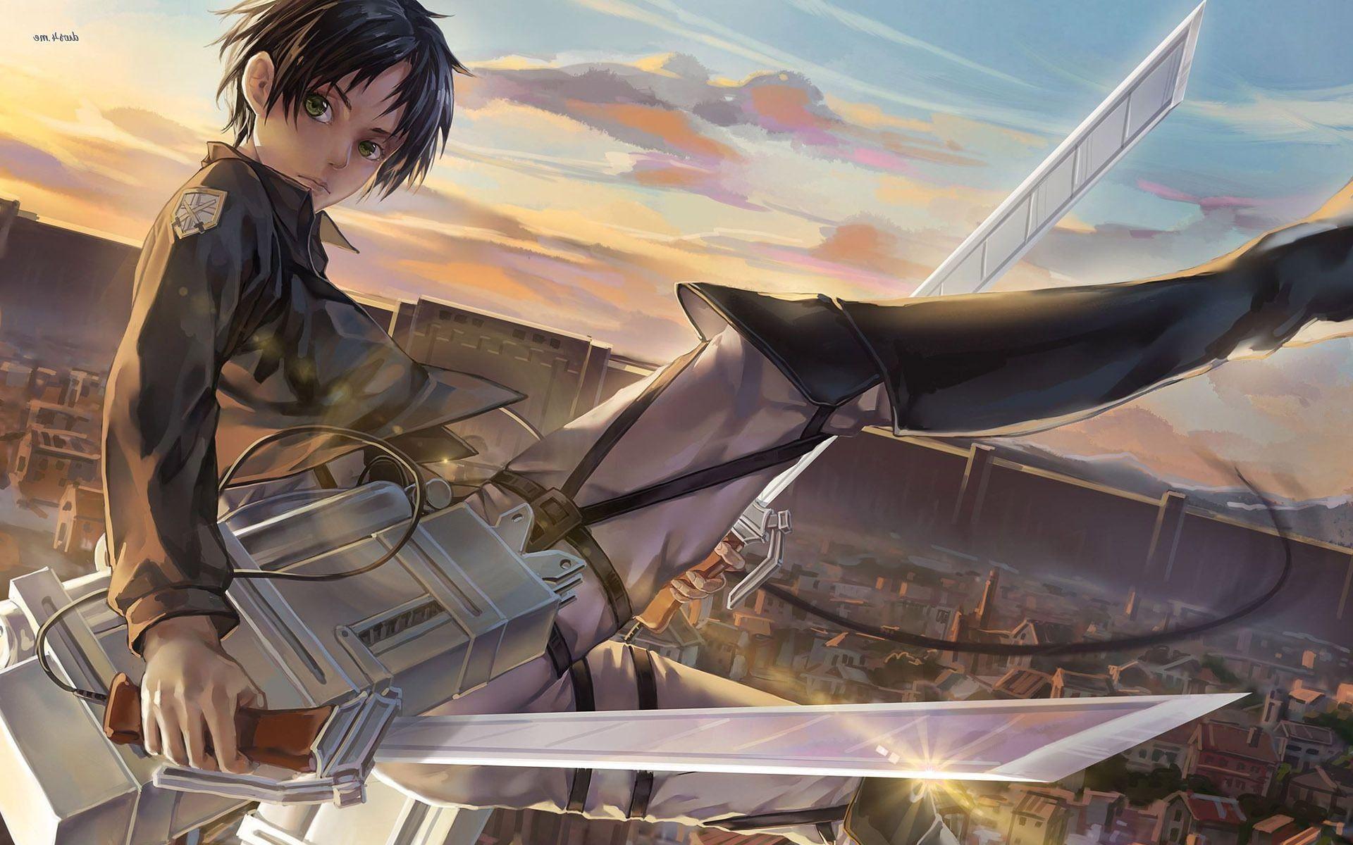 1920x1200 Attack On Titan Eren Yeager Wallpaper