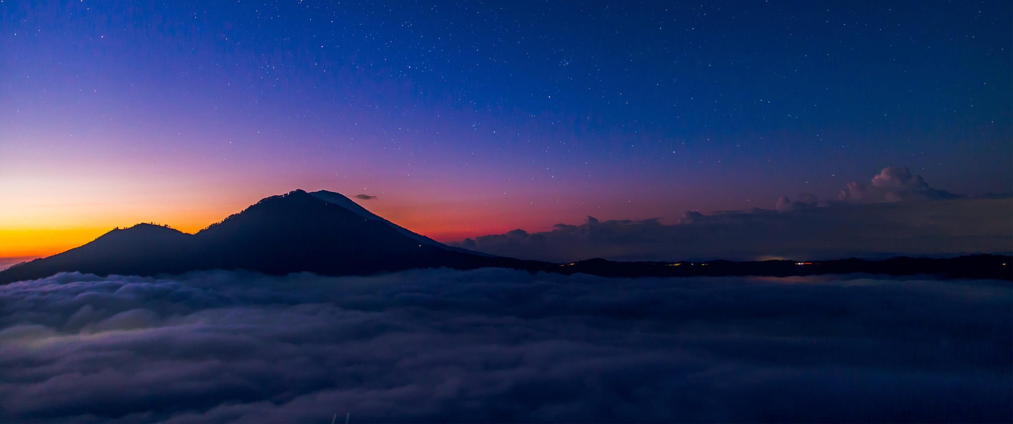 3440x1440 Beautiful Cloudy Landscape Mountain Wallpaper, HD Nature 4K Wallpaper, Image, Photo and Background