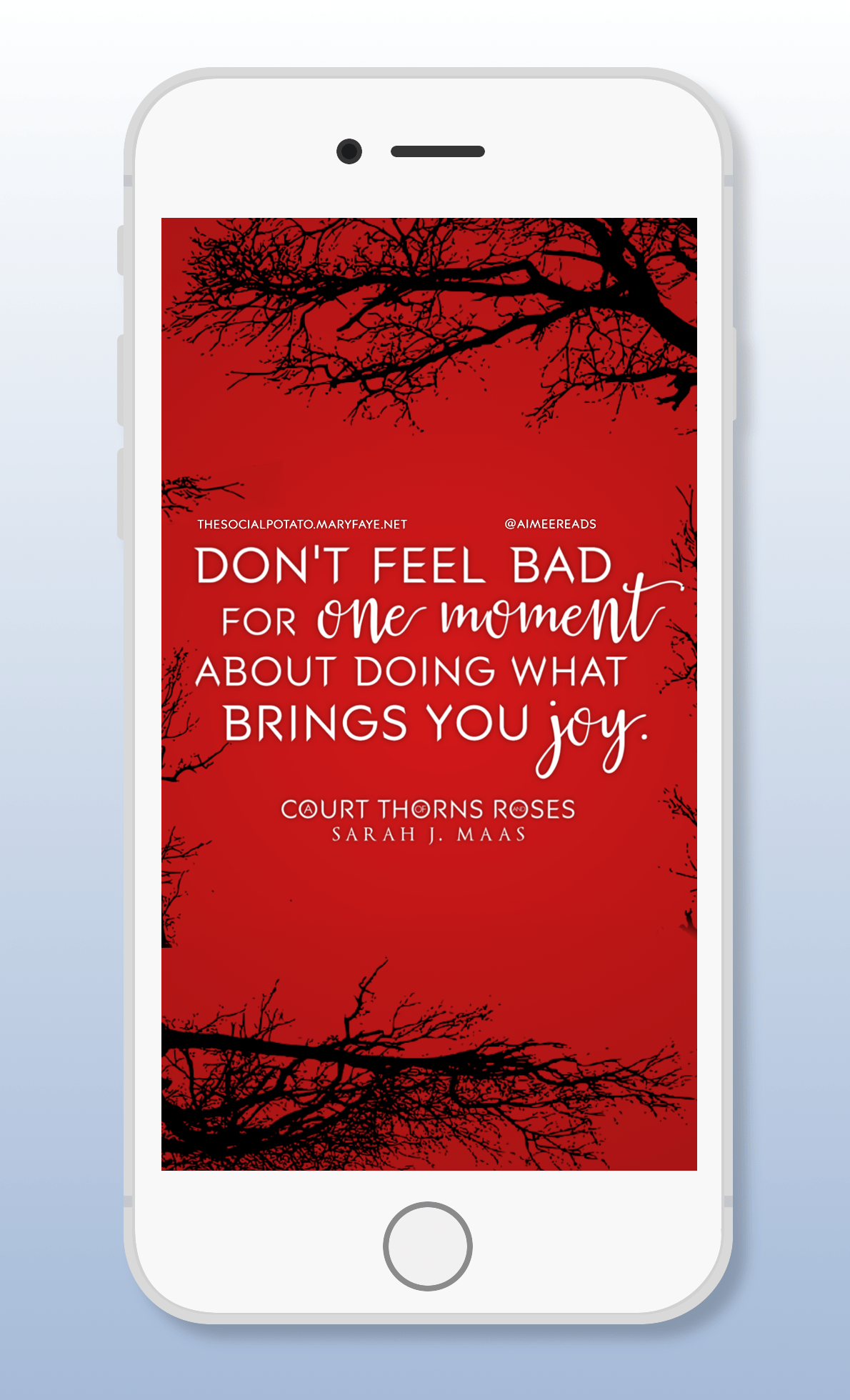 1190x1960 A Court of Thorns and Roses Wallpaper .