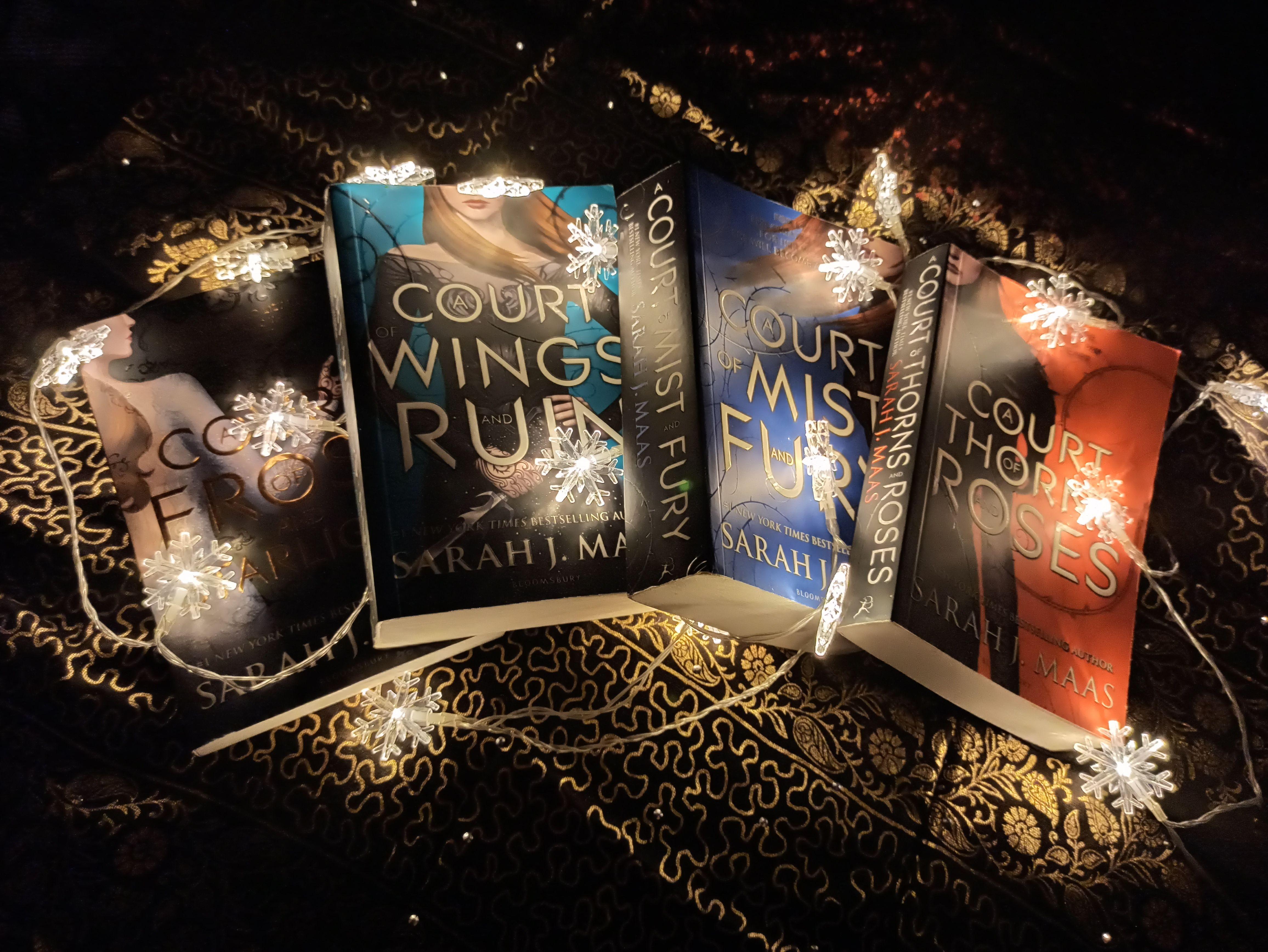 4624x3472 A Court of Thorns and Roses' by Sarah J. Maas (2015)