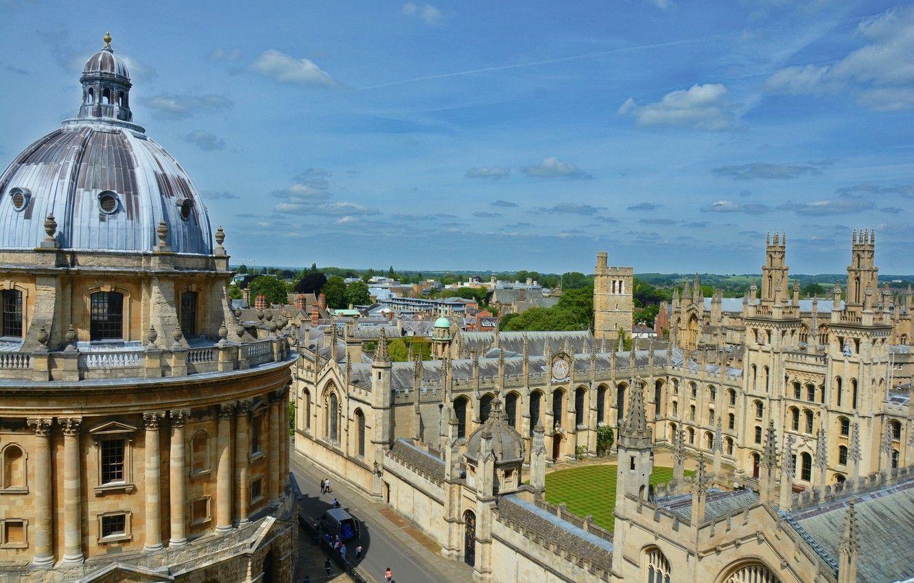 1332x850 Wallpaper England, Panorama, Architecture, England, United Kingdom, Panorama, Oxford, Architecture, Oxford, UK image for desktop, section город