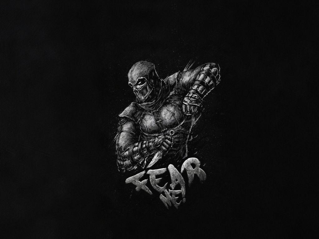 1024x768 Desktop wallpaper dark, mortal kombat, noob saibot, video game, art, HD image, picture, background, a6151a