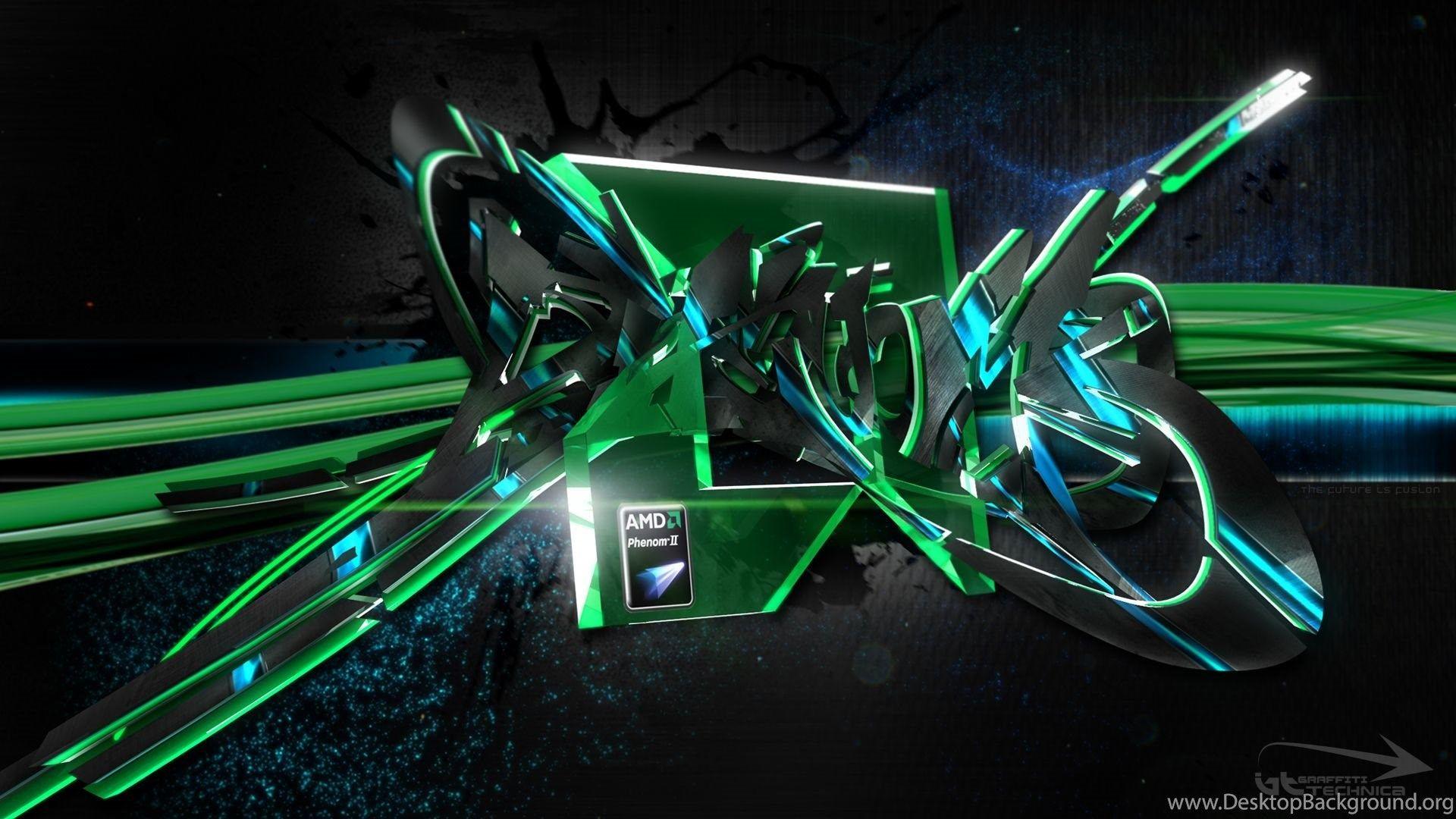 1920x1080 AMD Dragon By Wolf Dragon Girl Desktop Background