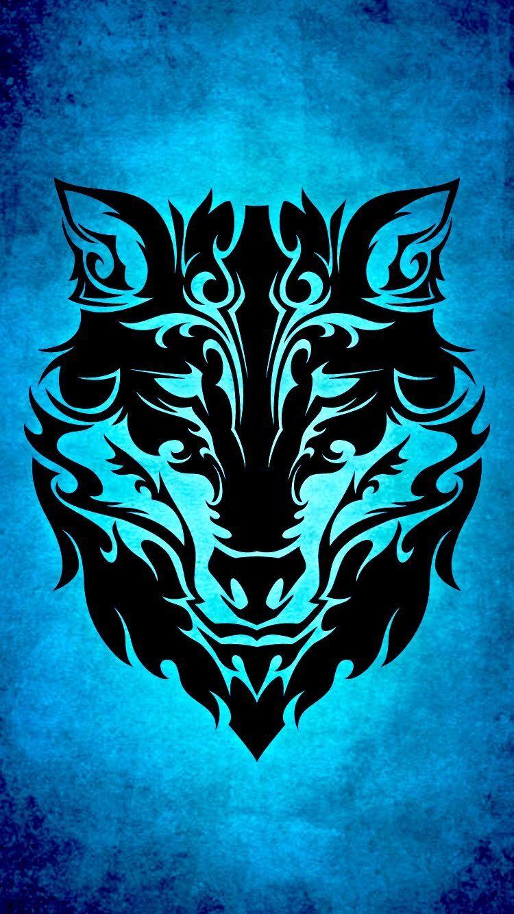 750x1334 Wolf Wallpaper Tattoo