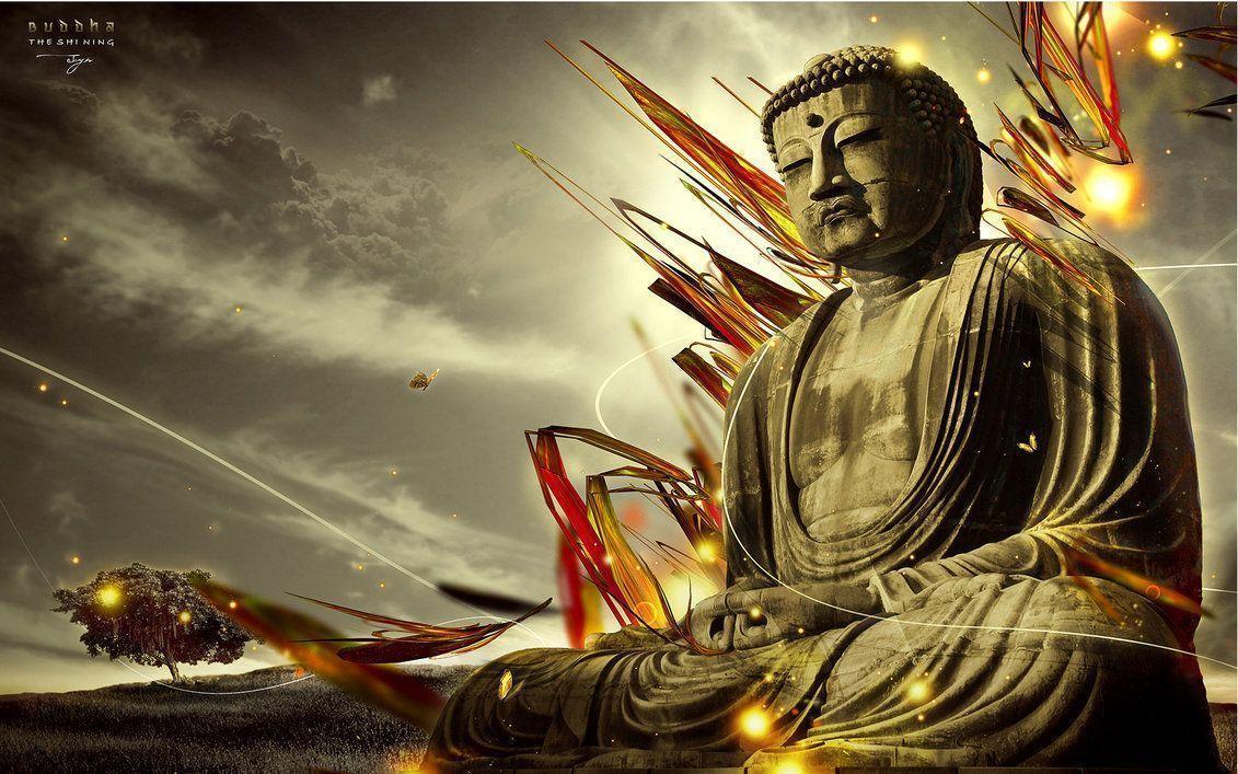 1131x707 3D Lord Buddha HD Wallpaper, Free Widescreen HD Wallpaperōtoku In