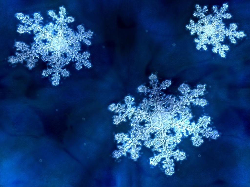 1024x768 Animated Snow Background