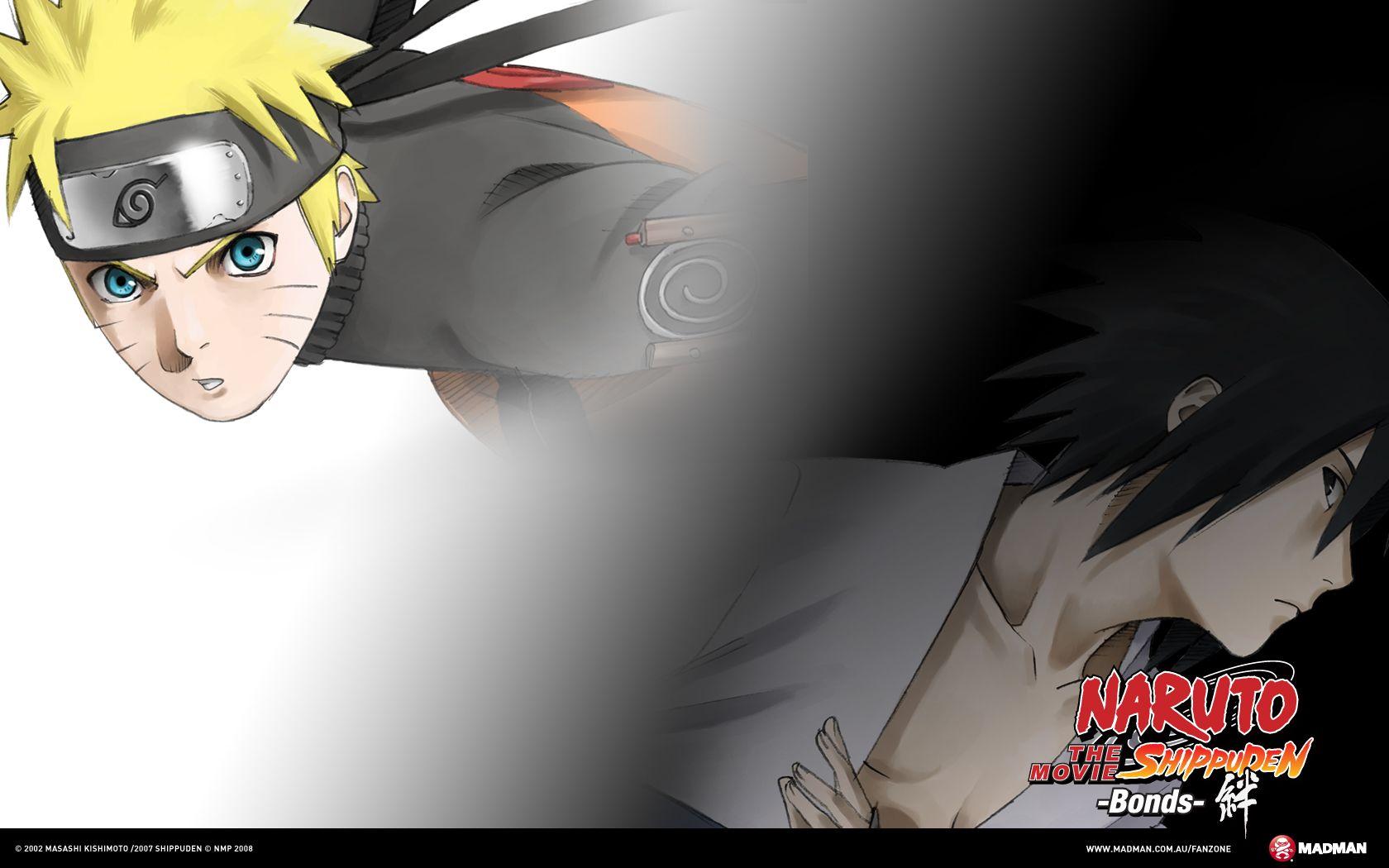 1680x1050 Naruto Shippuden Movie 2 Bonds Wallpaper