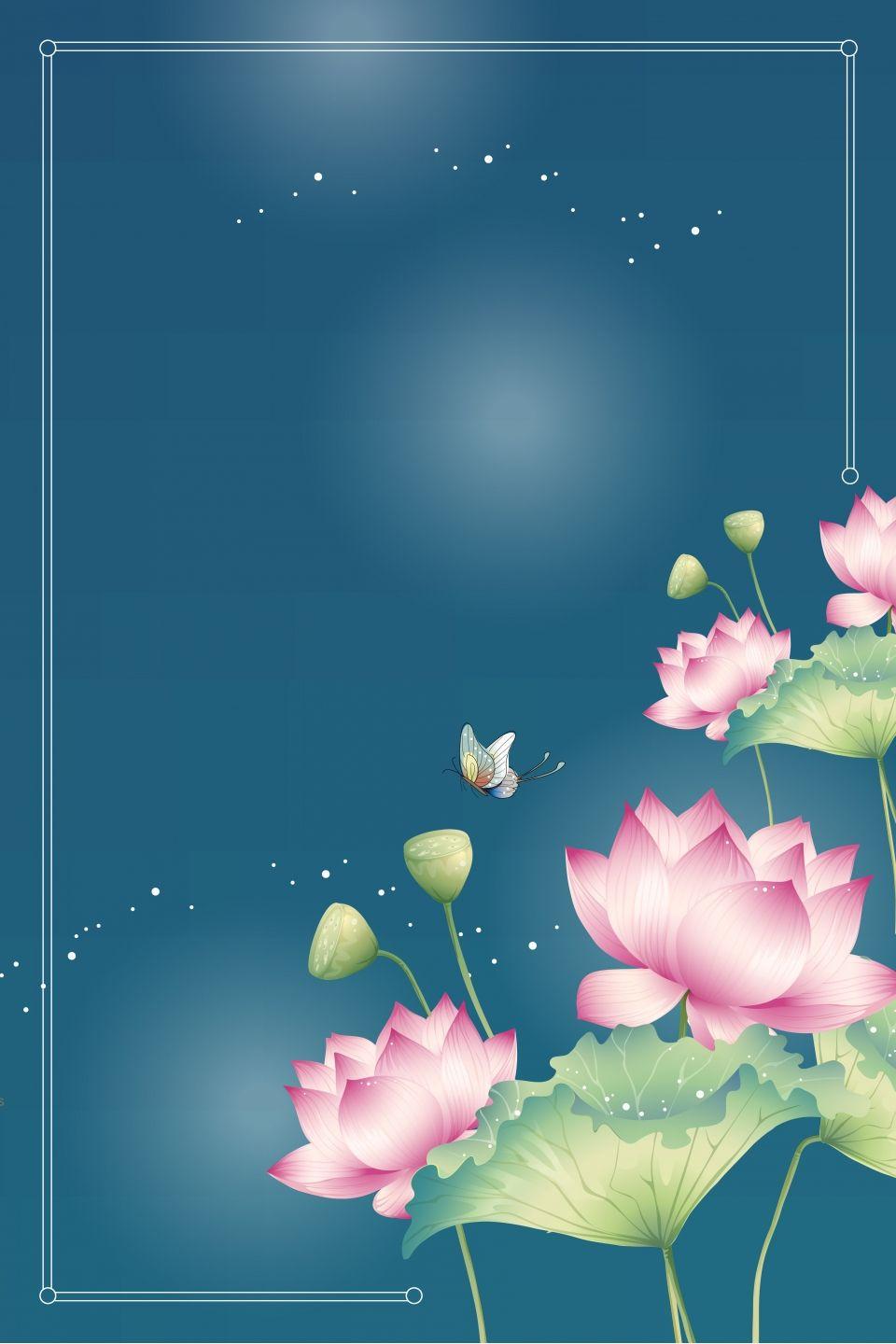 960x1440 Simple Summer Lotus Leaf On New Theme Background. Lotus flower wallpaper, Theme background, Flower wallpaper
