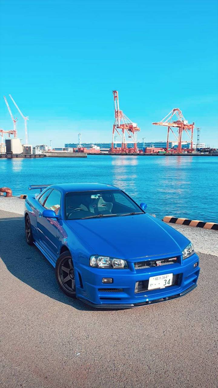720x1280 Nissan skyline r34 wallpaper