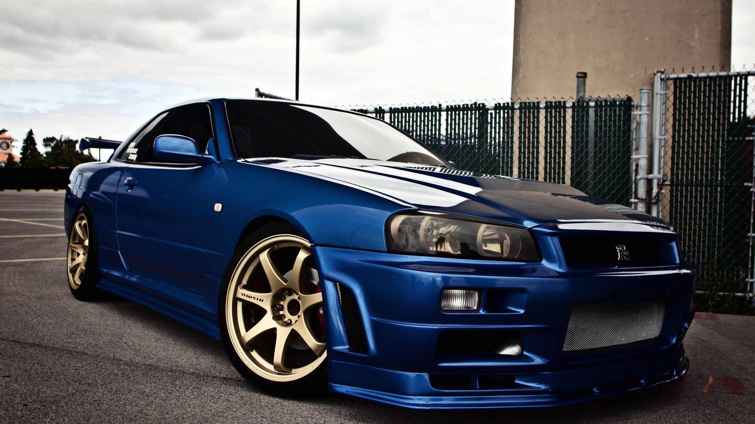 2560x1440 Blue, Skyline, R Gtr, Nissan Photo Skyline Gtr R34 HD Wallpaper