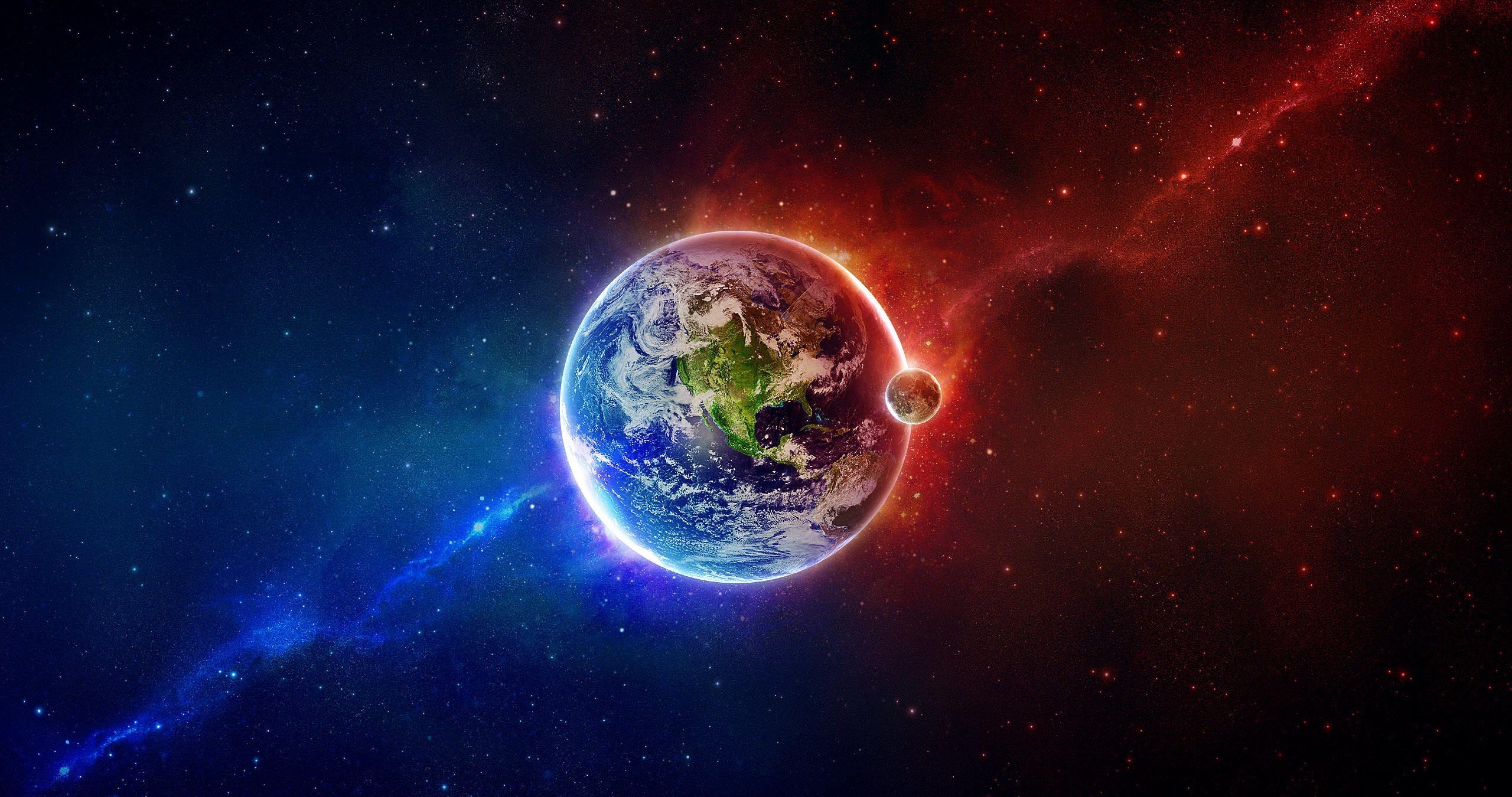 4096x2160 4K Earth Wallpaper